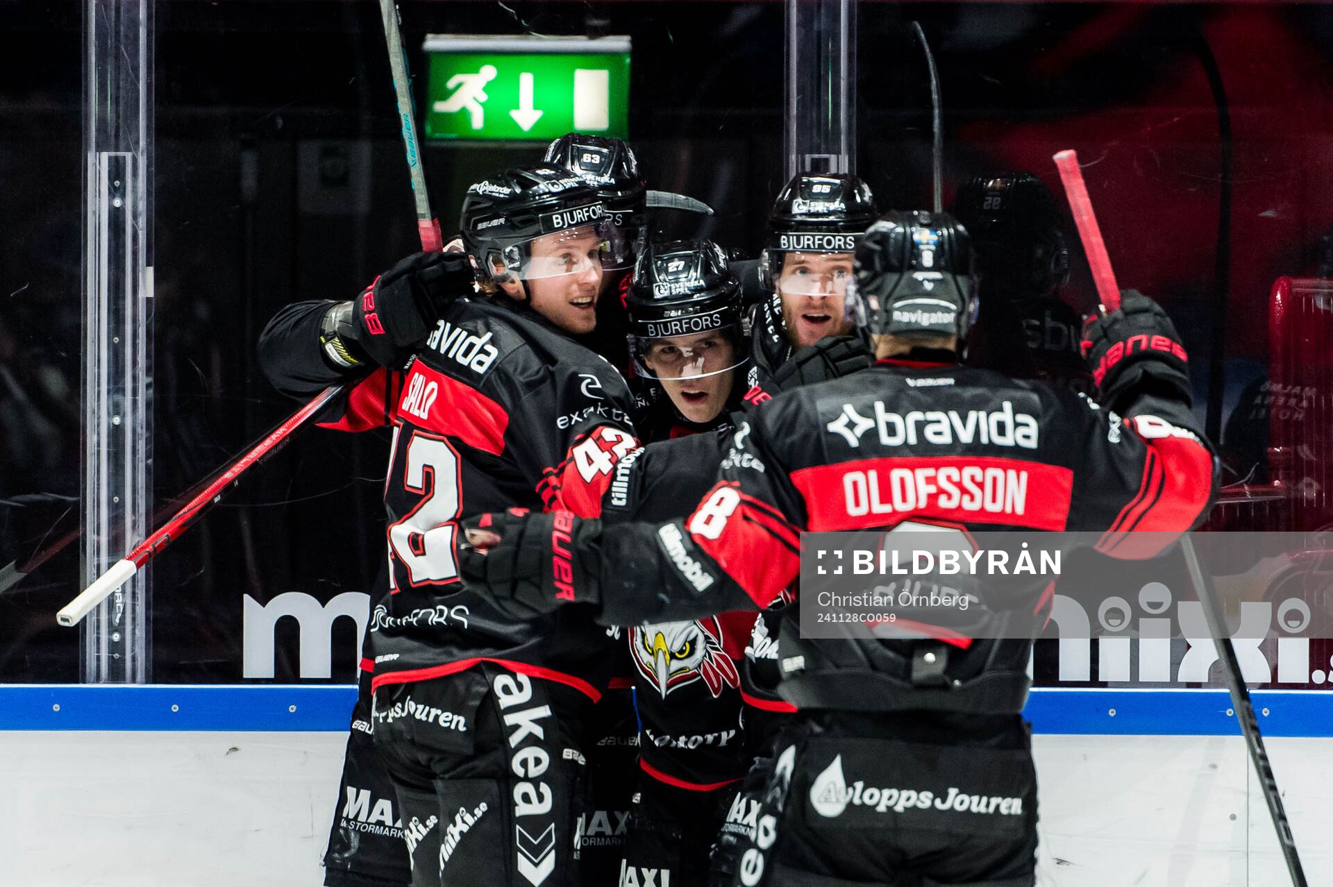 Malmö Redhawks Henrik Haapala jublar