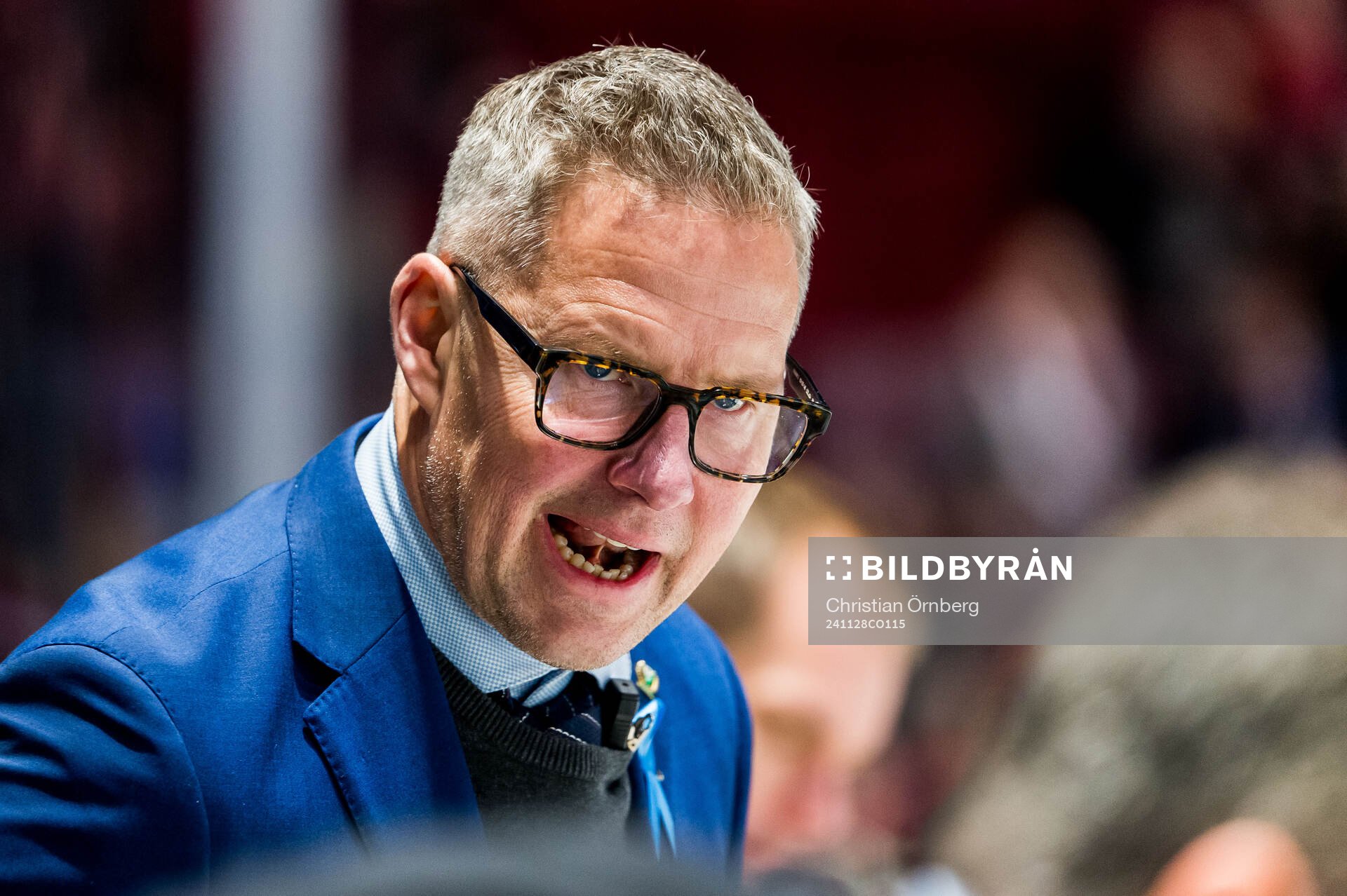 Färjestads assisterande tränare Johan Hedberg