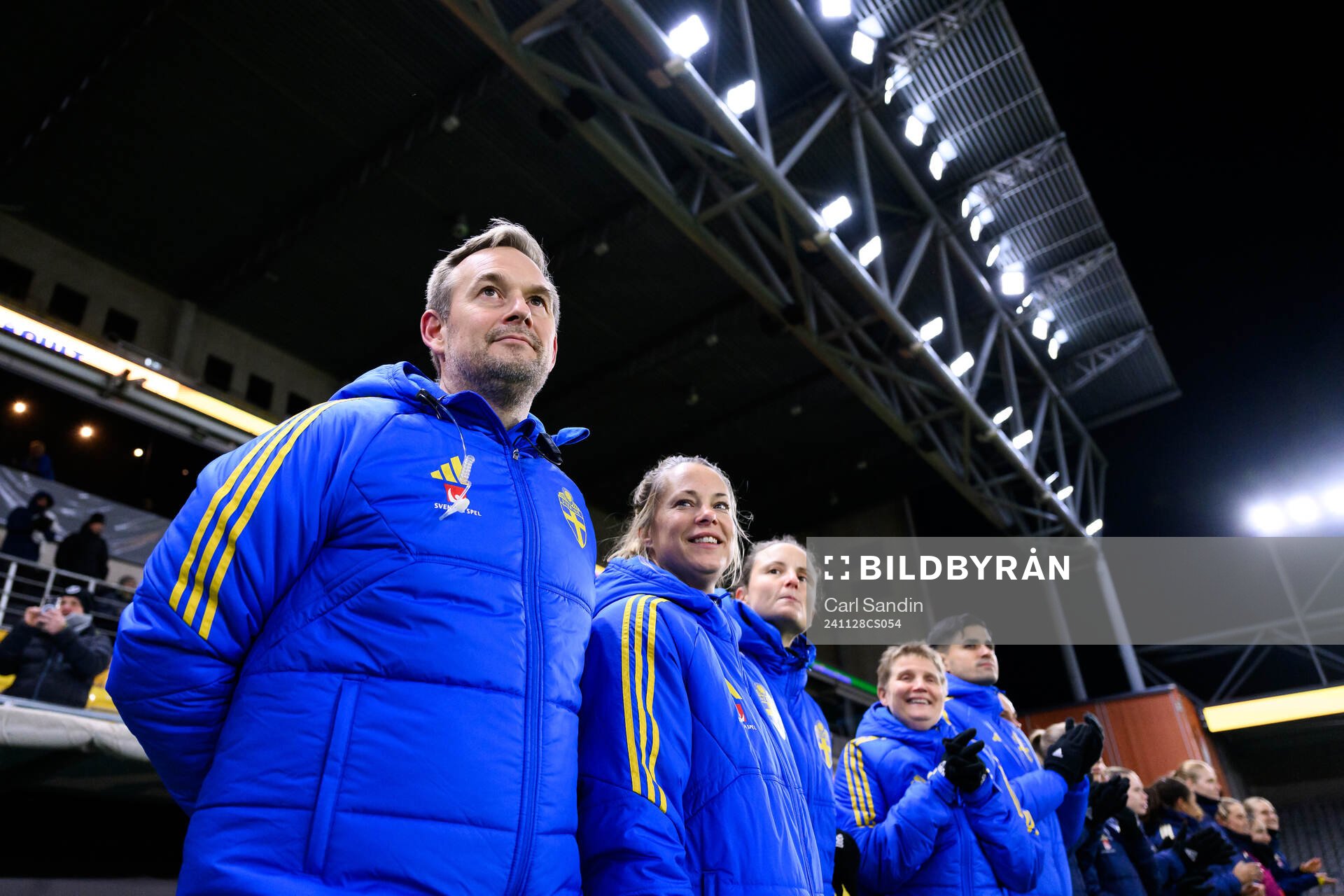 Head coach Martin Qvarmans Möllerof and assistant coach