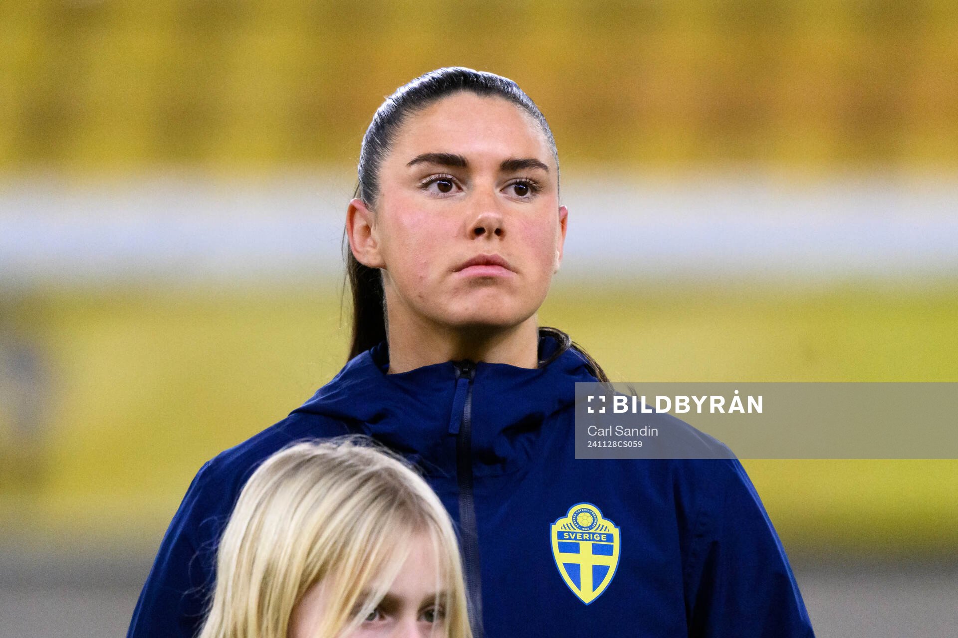 Emilia Pelgander of Sweden at lineup