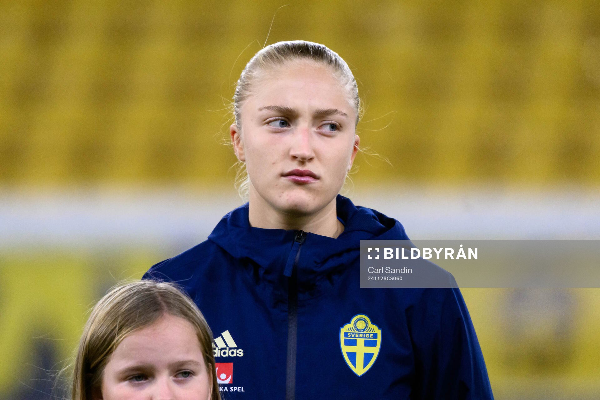 Wilma Leidhammar of Sweden at lineup