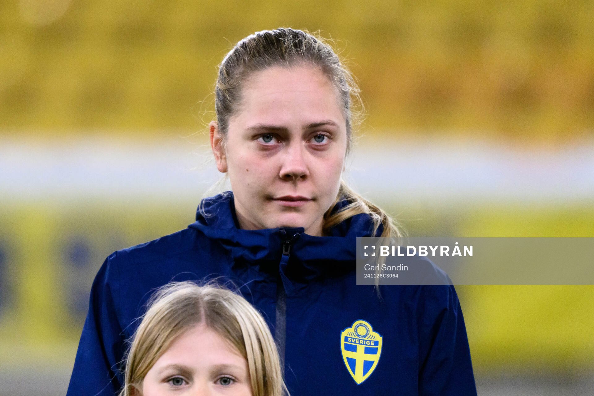 Alice Bergström of Sweden at lineup