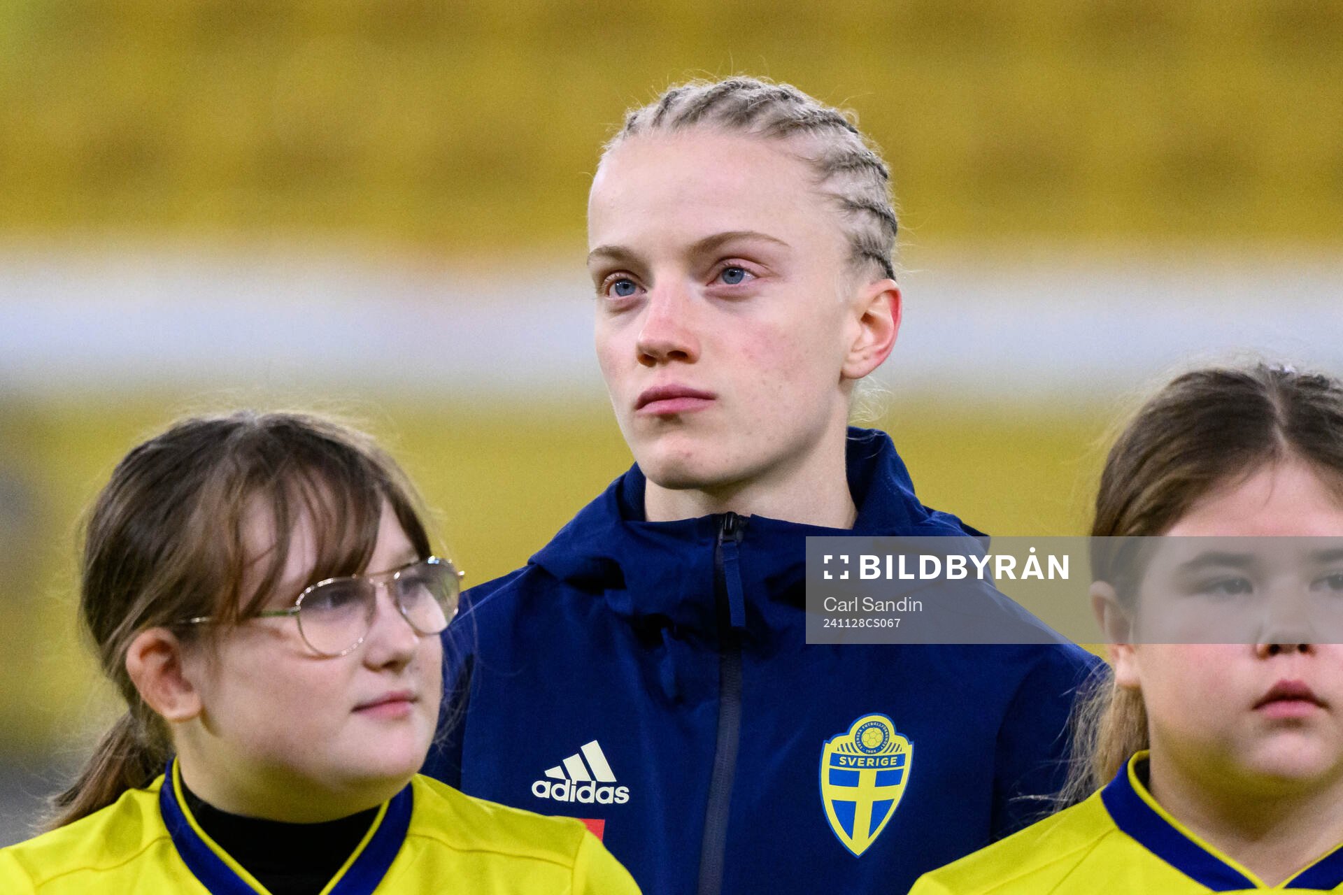 Anna Sandberg of Sweden at lineup