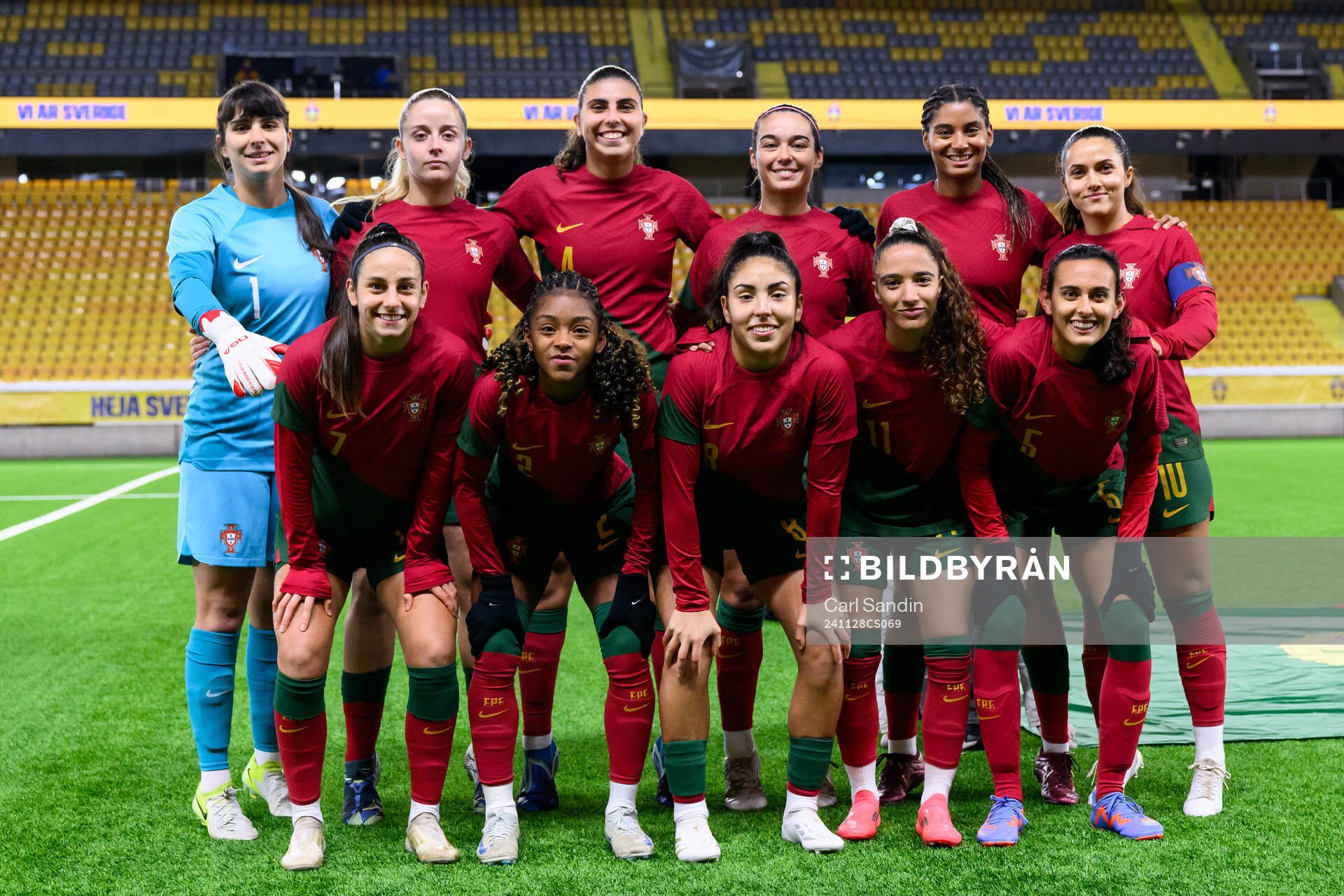 Staring eleven of Portugal