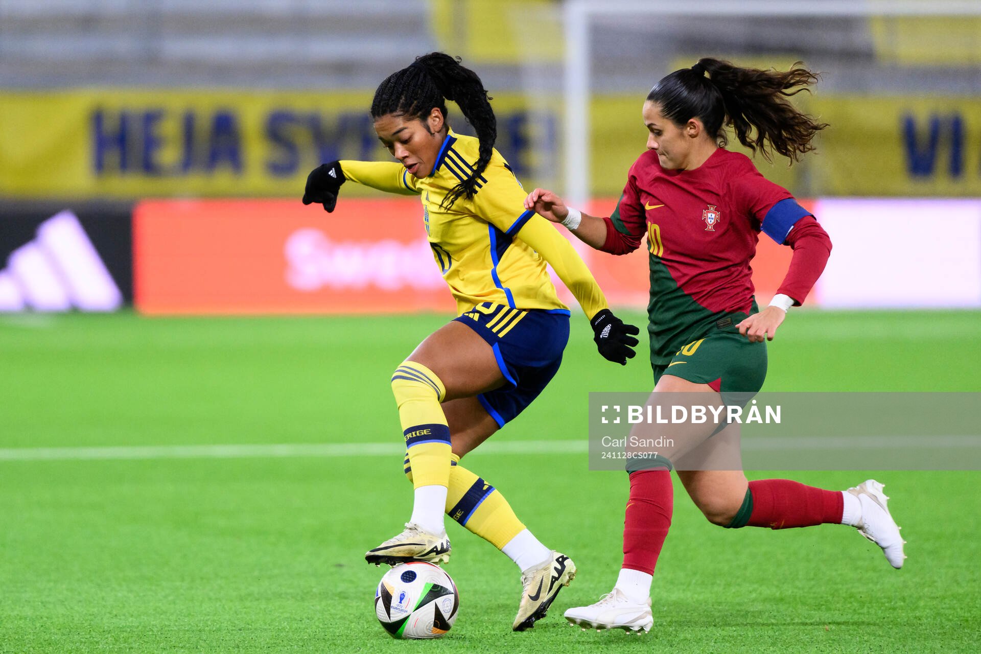 during Evelina Duljan of Sweden and Mafalda Barboz of