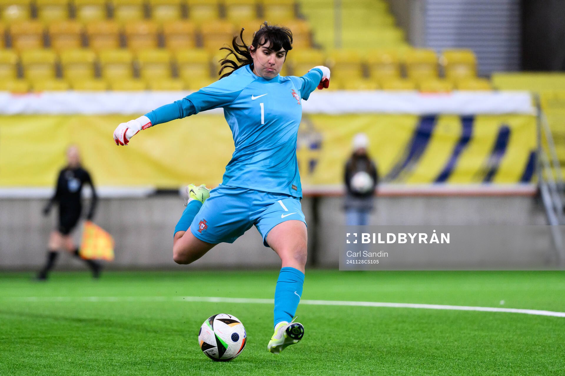 goalkeeper Adriana Rocha of Portugal