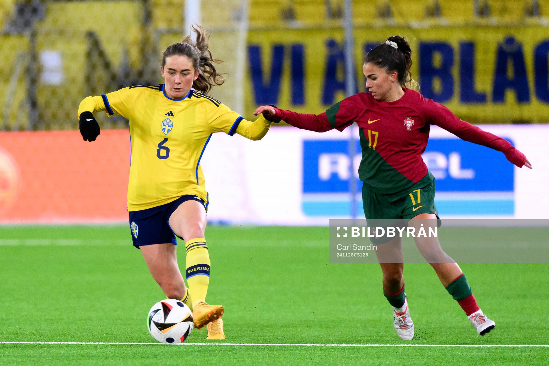 Matilda Kristell of Sweden and Érica Ventura of Portugal