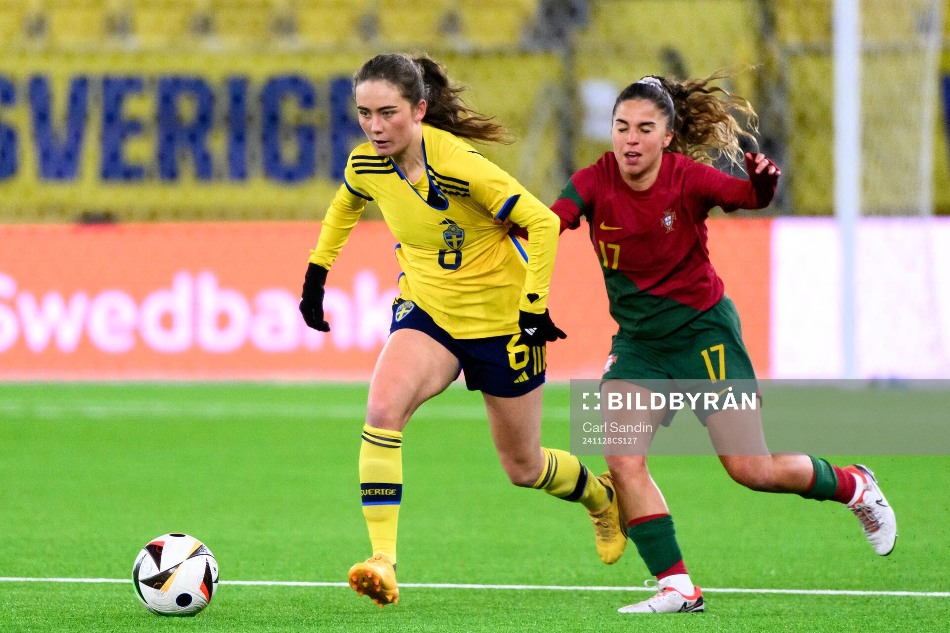 Matilda Kristell of Sweden and Érica Ventura of Portugal