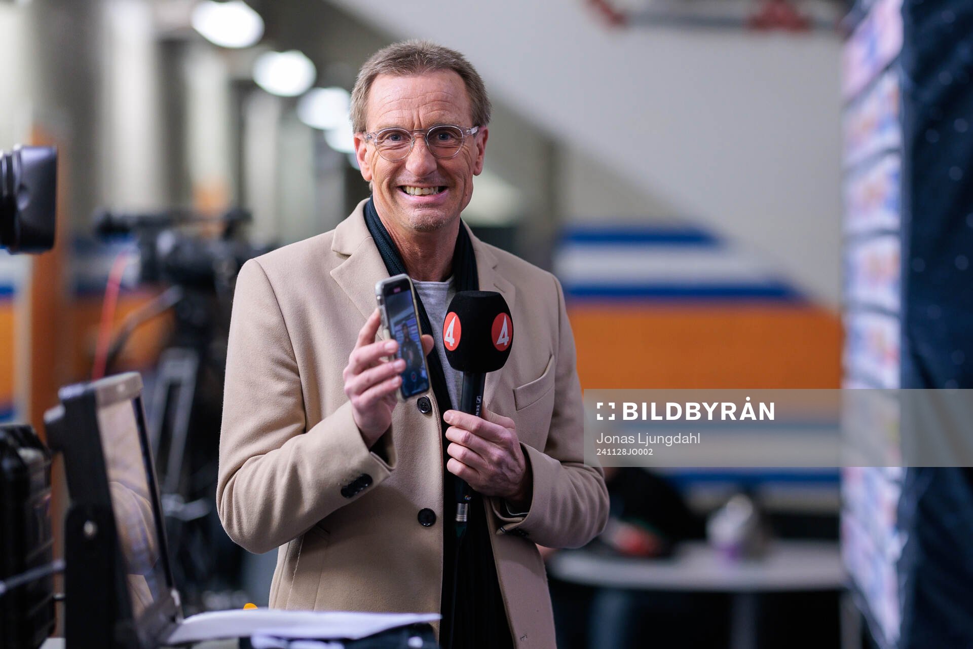 TV4 kommentator Patrik Westberg