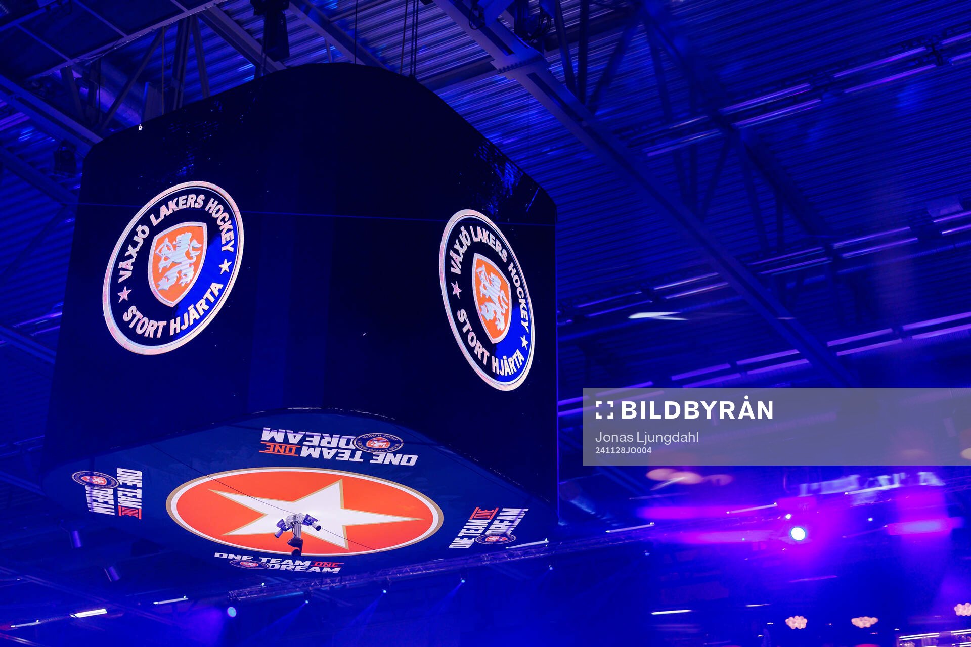 Jumbotron i Vida arena