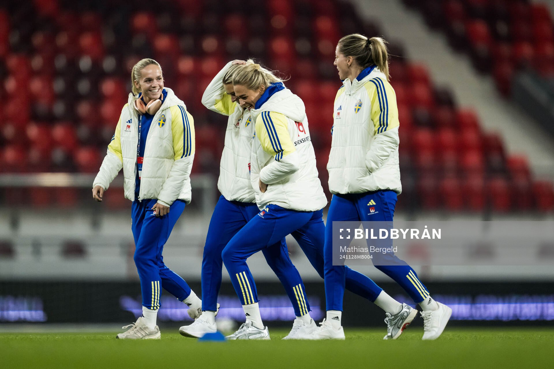 Hanna Lundkvist, Amanda Nildén, Fridolina Rolfö and Linda