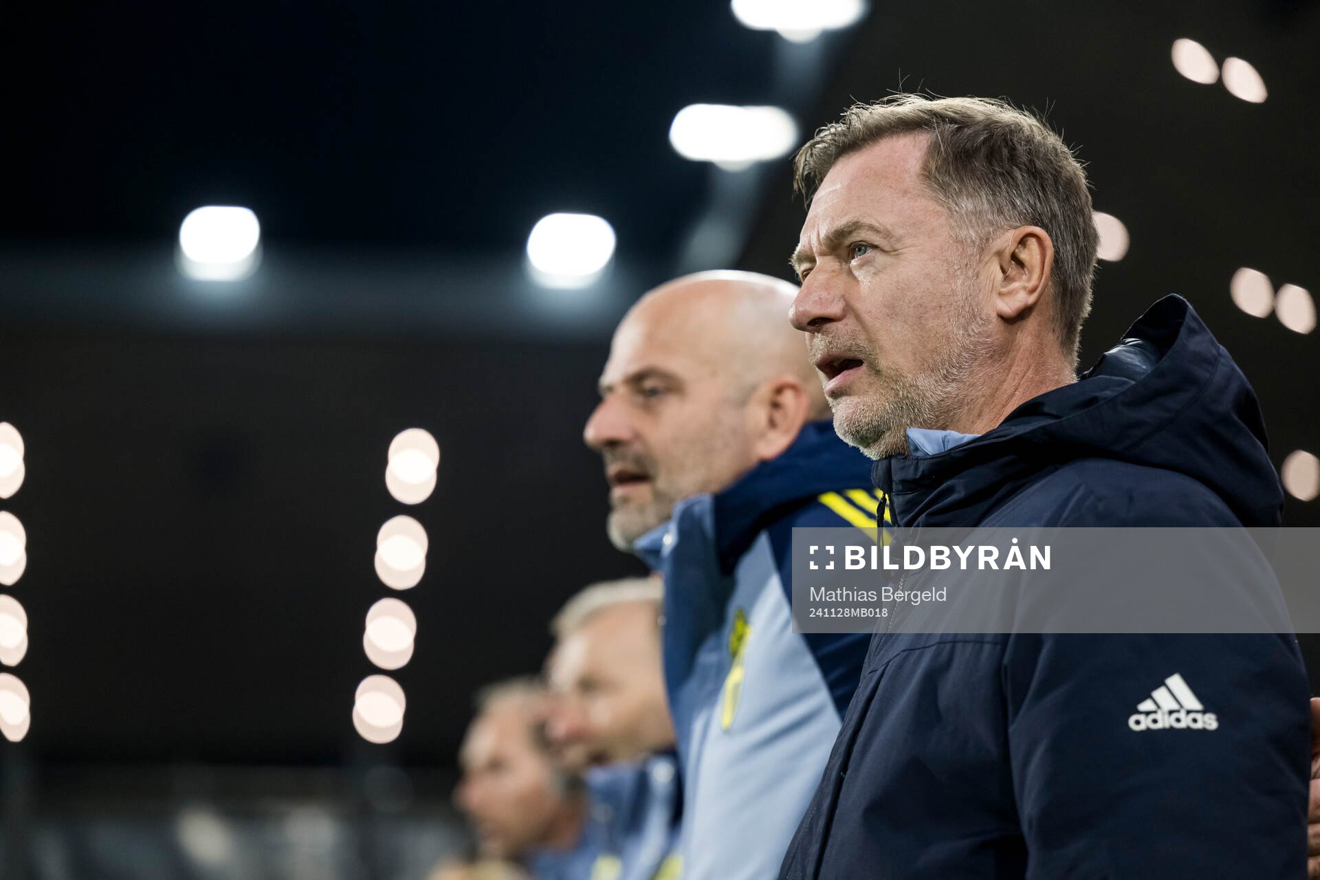 Head coach Peter Gerhardsson of Sweden