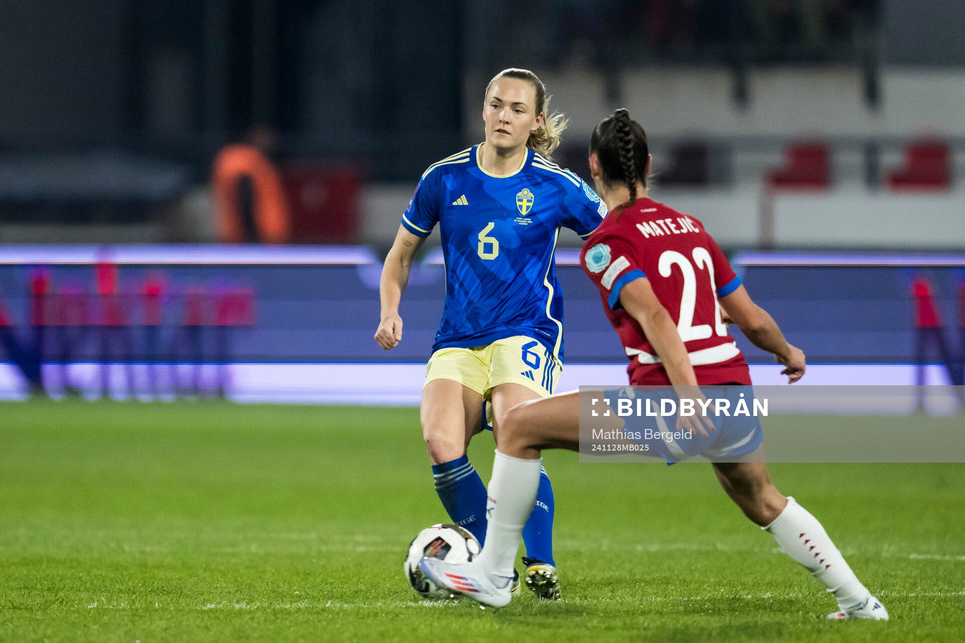 Magdalena Eriksson of Sweden