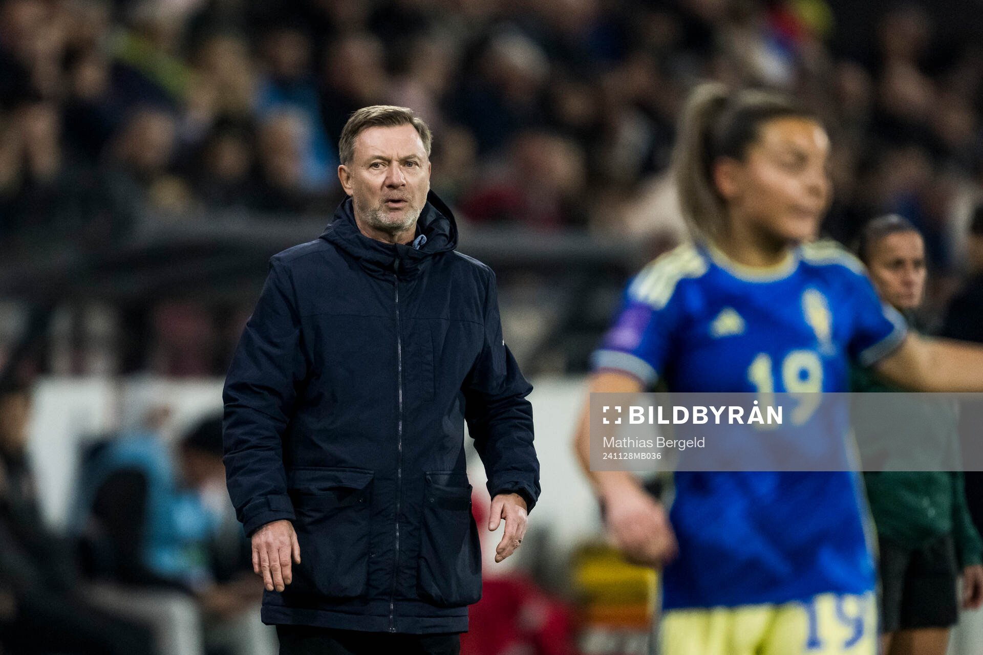Head coach Peter Gerhardsson of Sweden