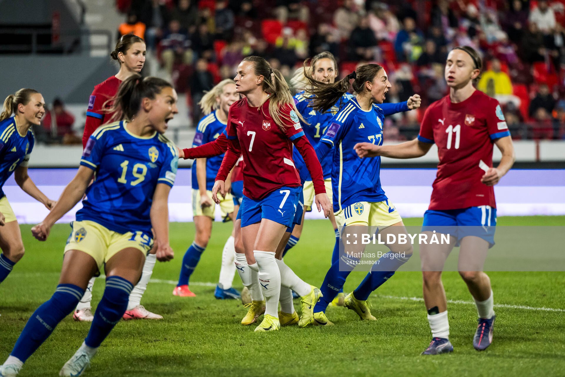Nathalie Björn, Filippa Angeldahl, Magdalena Eriksson,