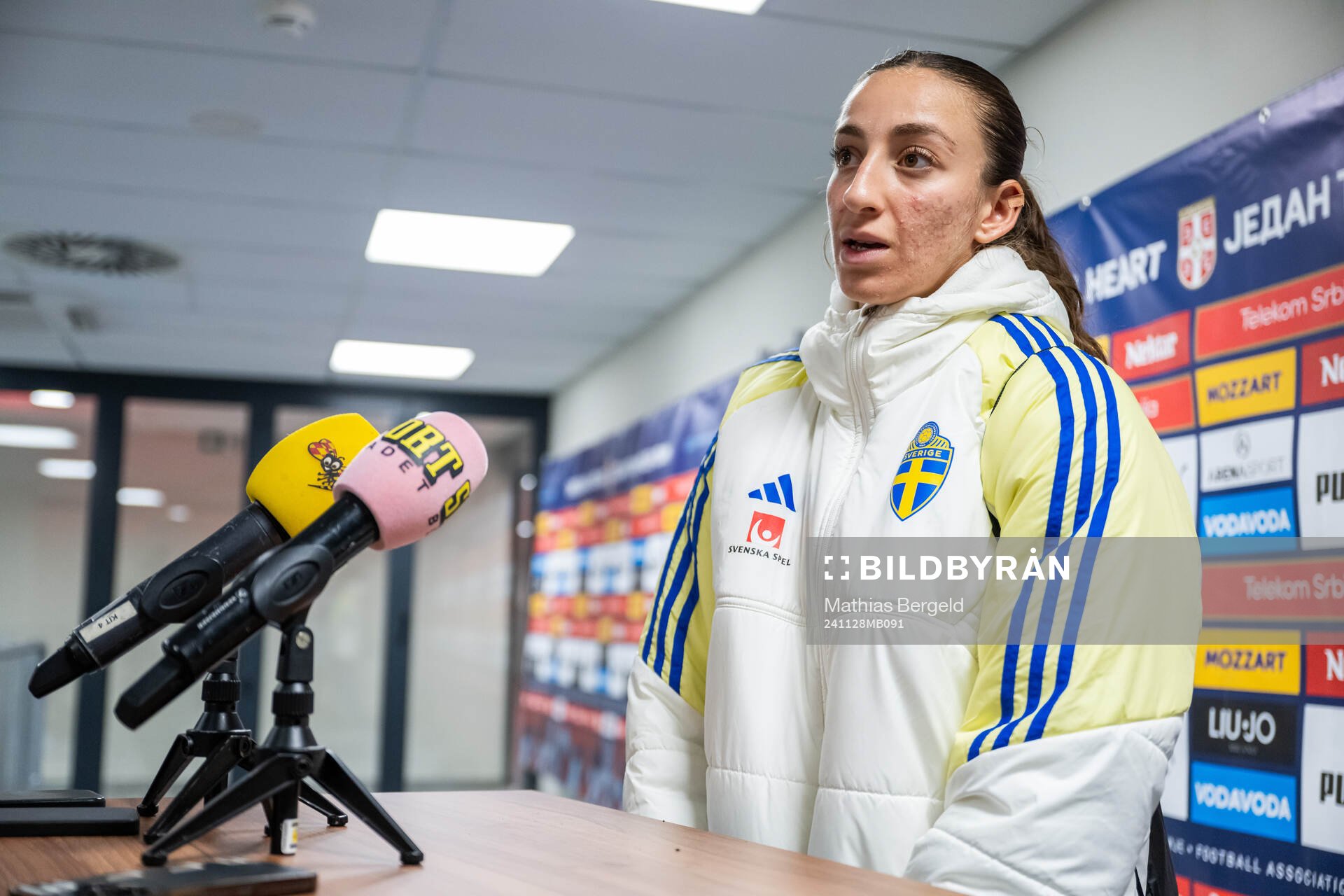 Rusul Rosa Kafaji is interviewed