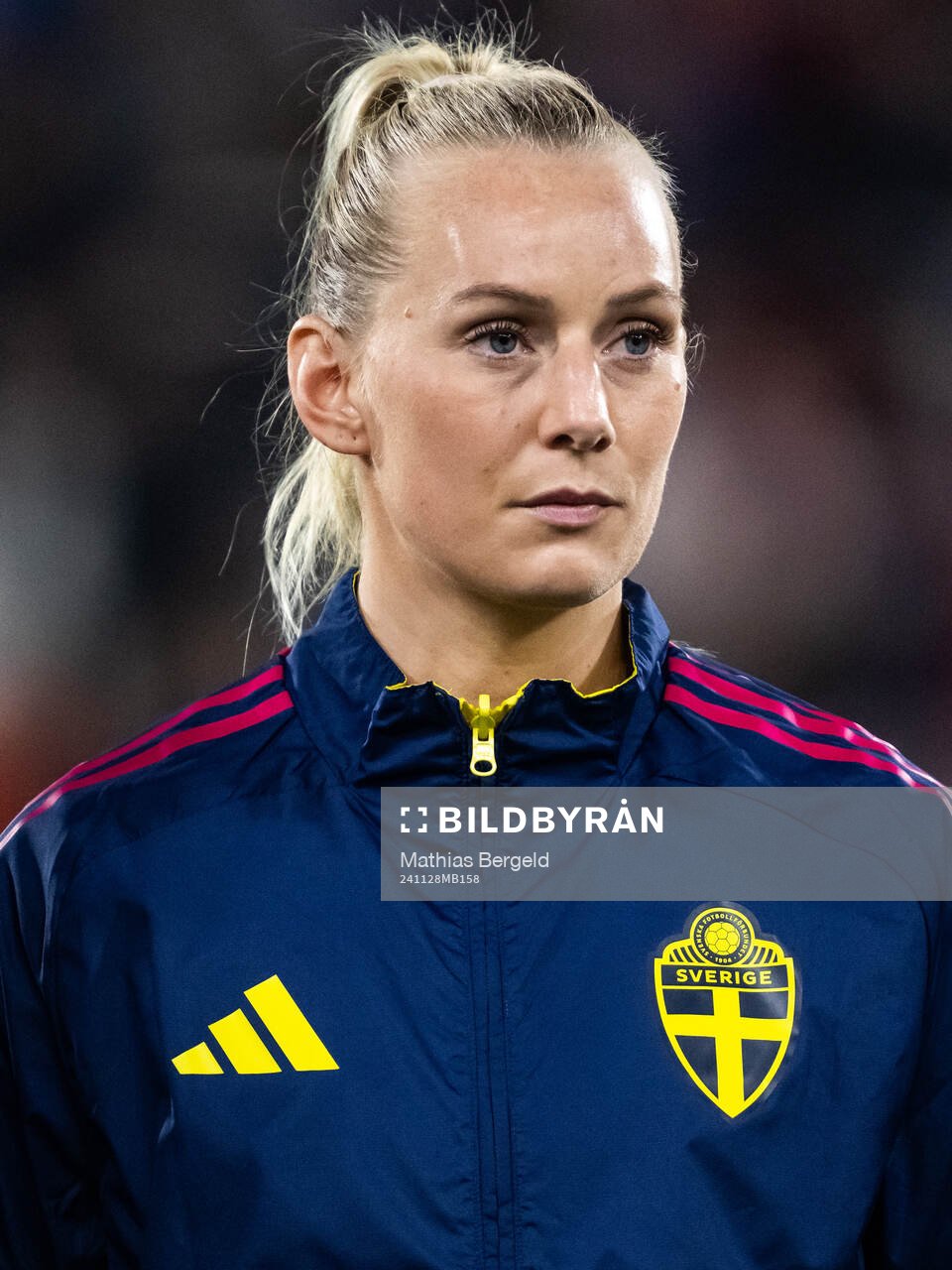 Stina Blackstenius of Sweden