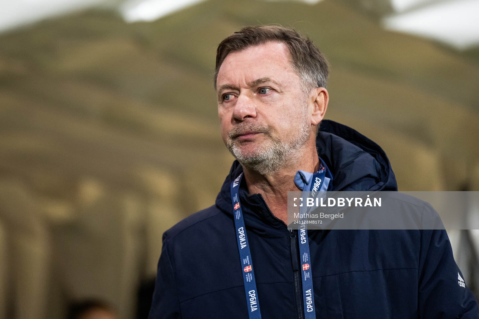 Head coach Peter Gerhardsson of Sweden
