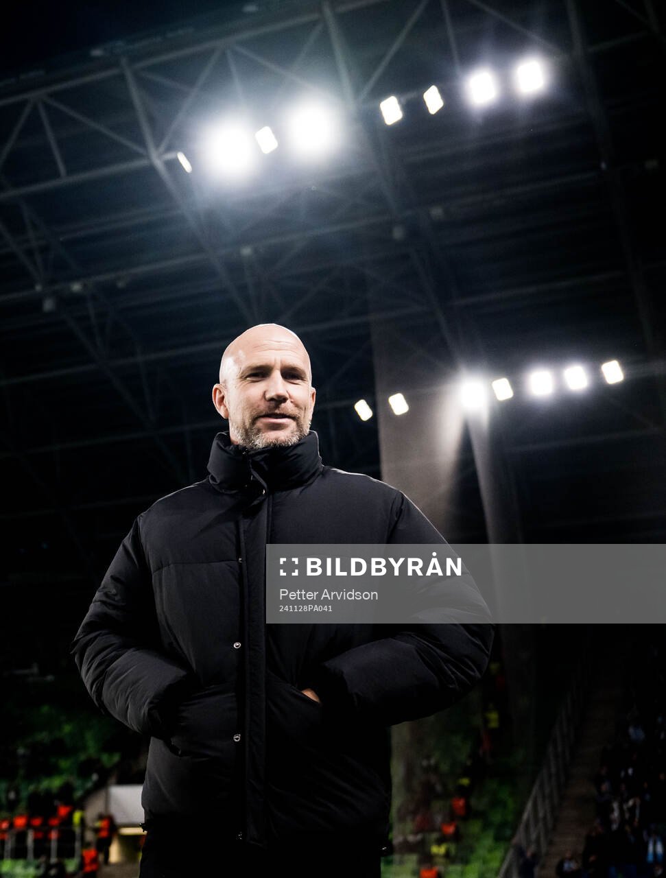 Head coach Henrik Rydström of Malmö FF