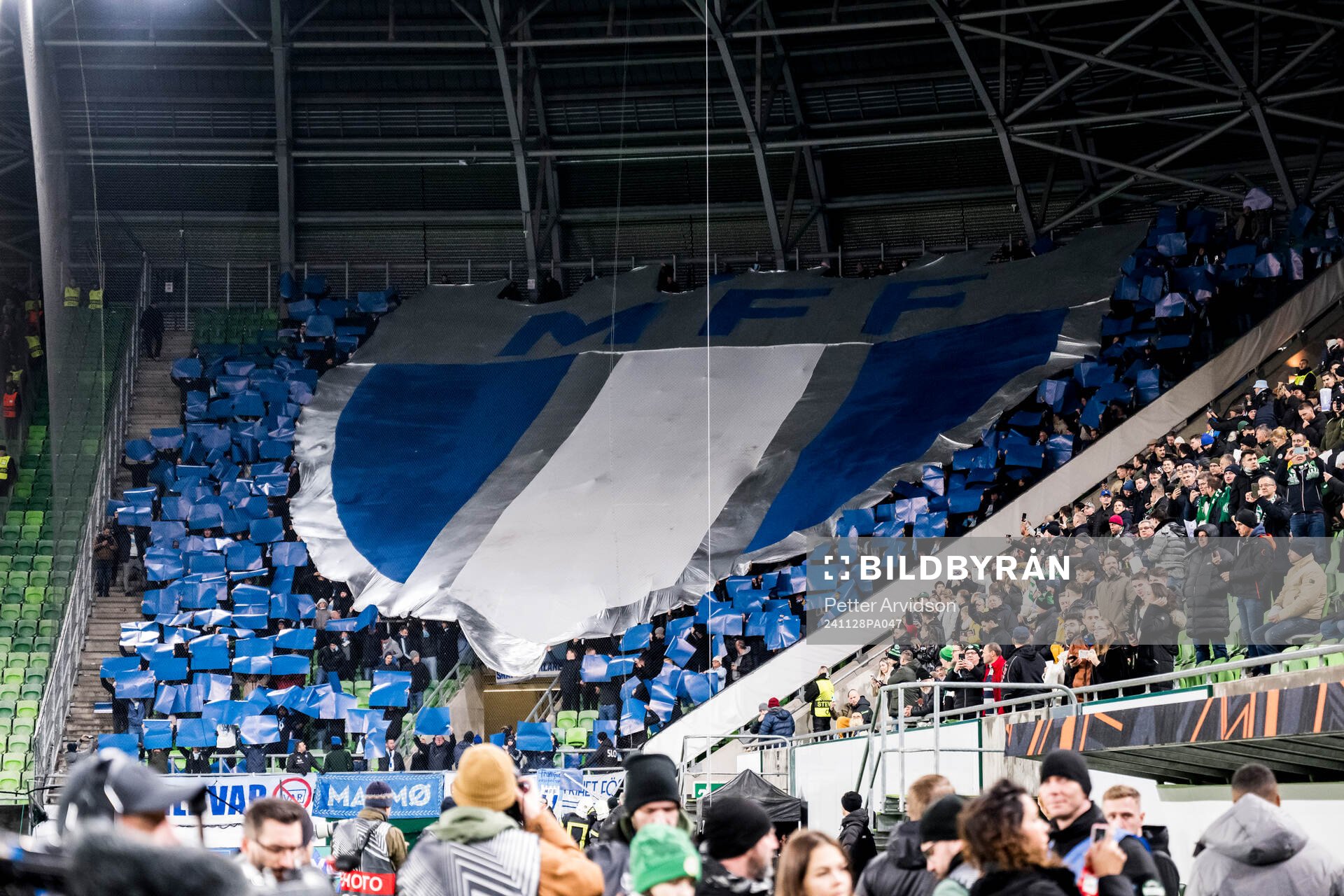 Supporters of Malmö FF