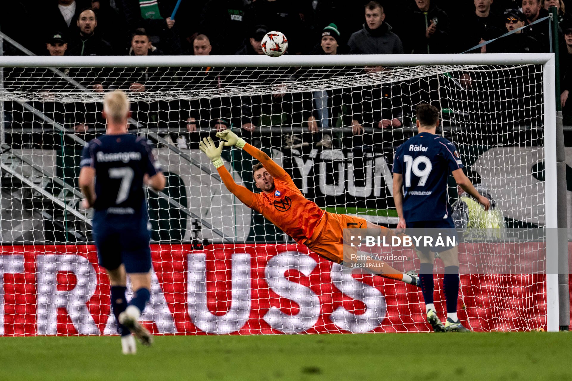 Goalkeeper Ricardo Friedrich of Malmö FF