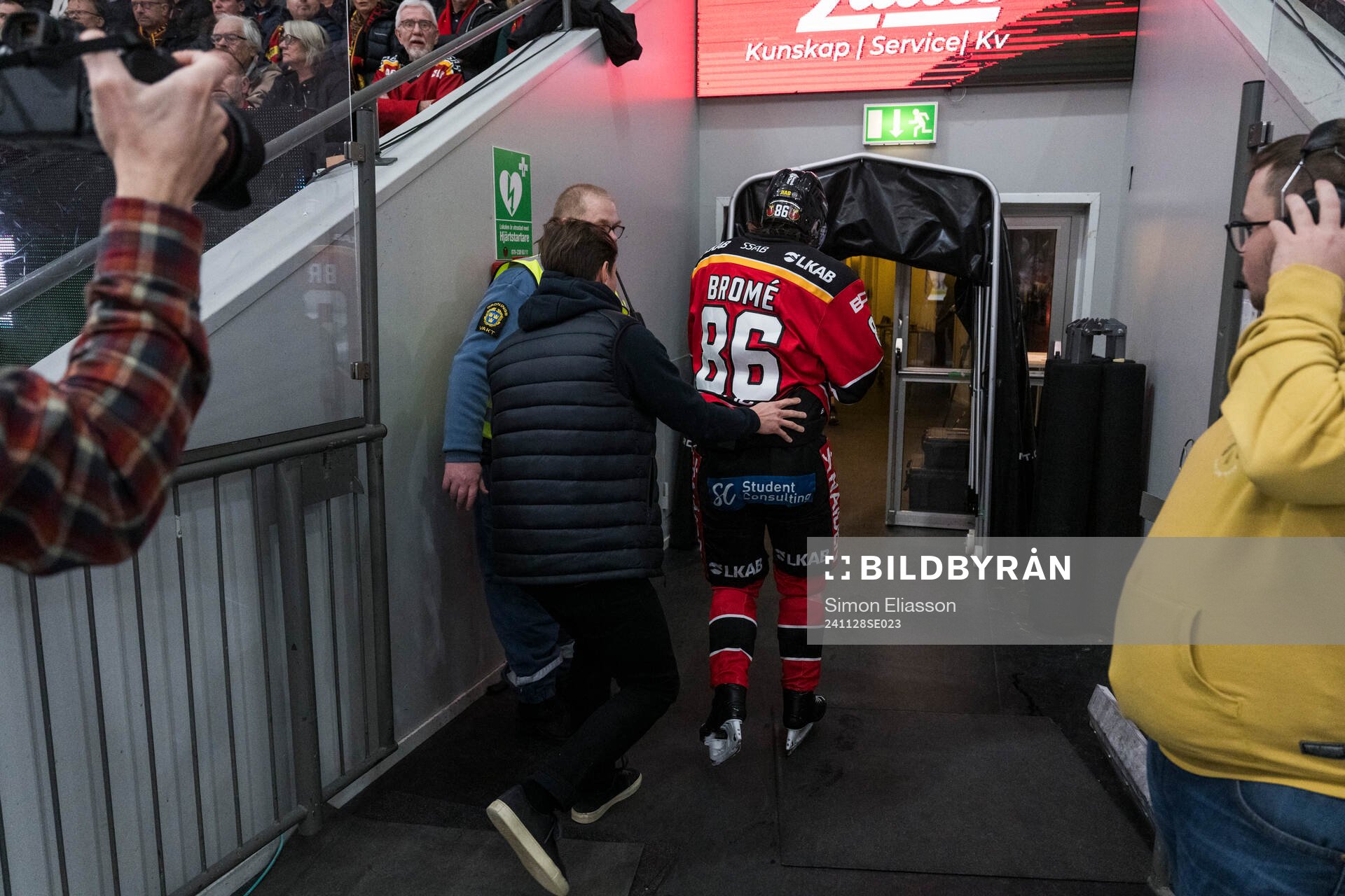 Luleås Mathias Bromé lämnar