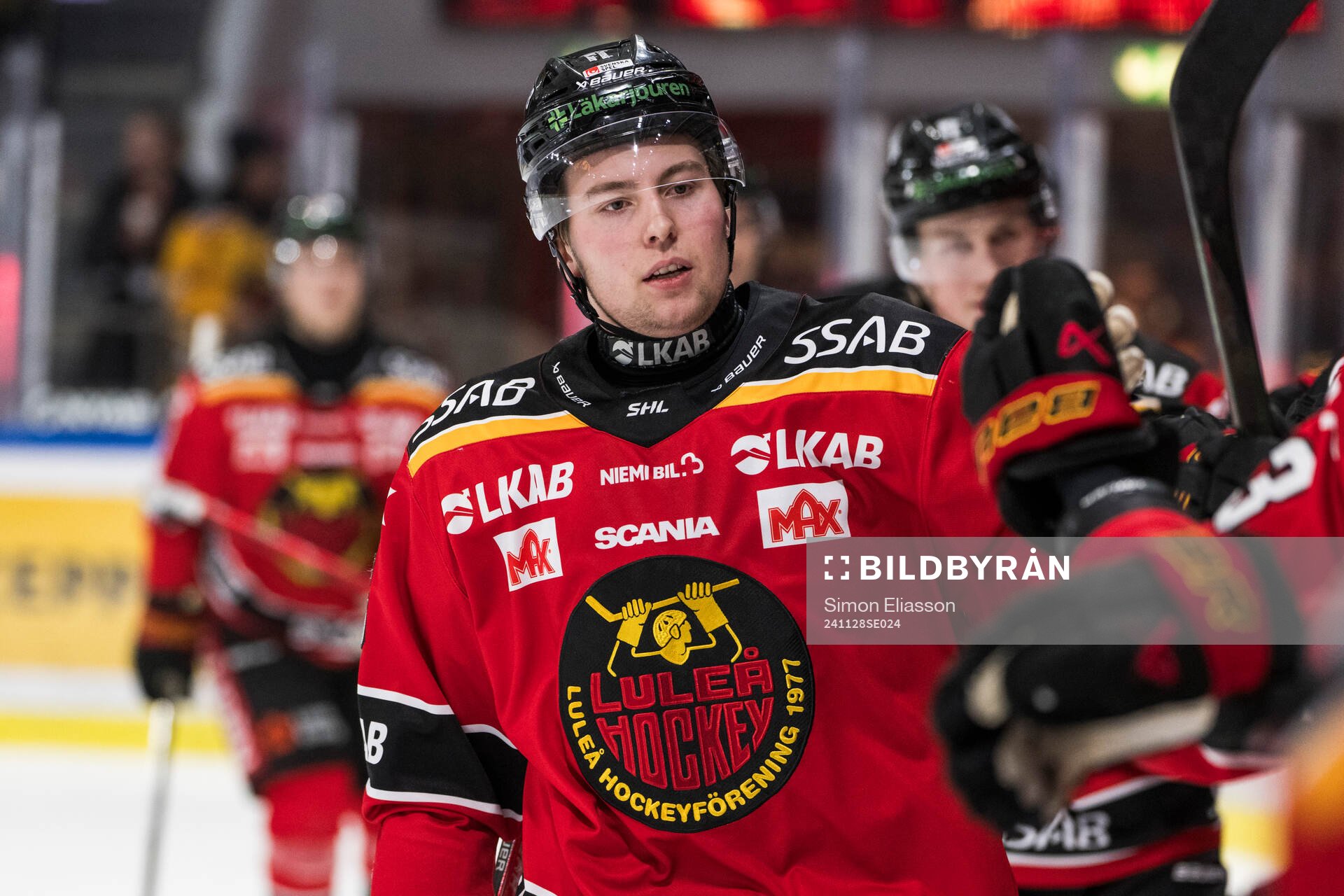 Luleås David Granberg jublar