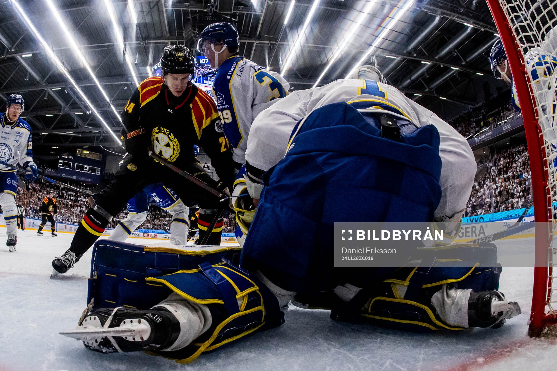 Brynäs Linus Lindblom och Leksands August Lissel