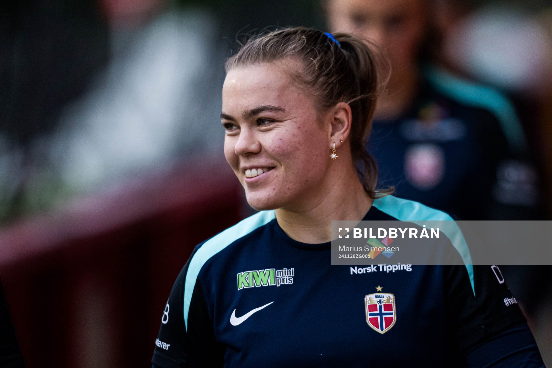 Olaug Tvedten of the Norwegian women's national football