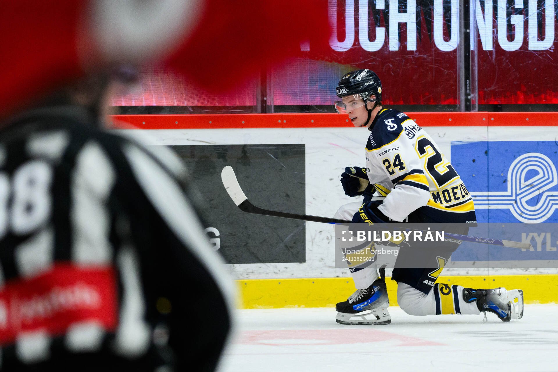 HV71s Oscar Fisker Molgaard jublar