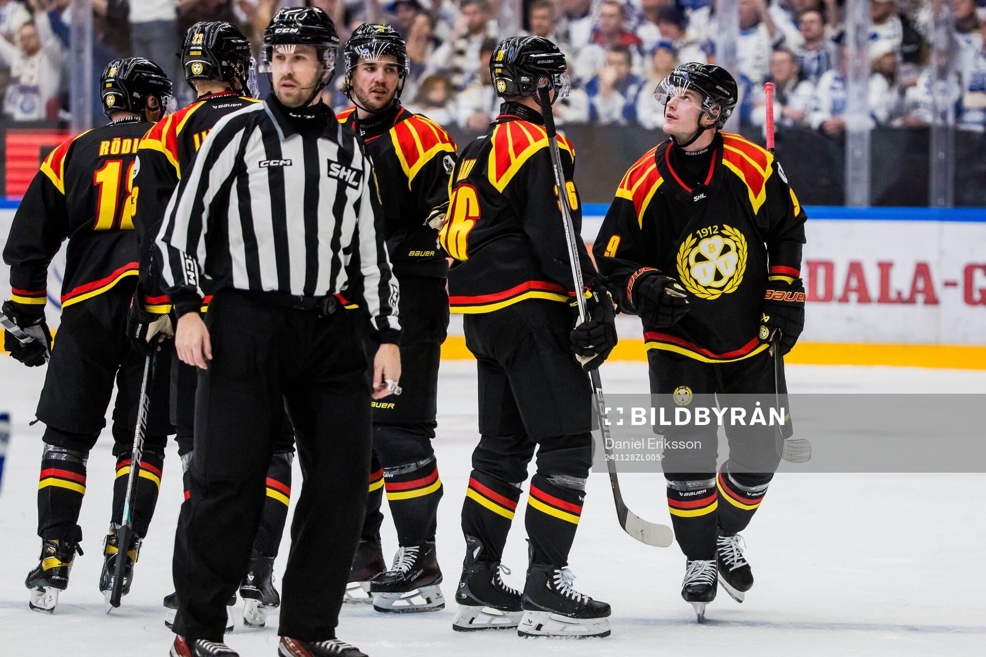 Brynäs Victor Söderström jublar