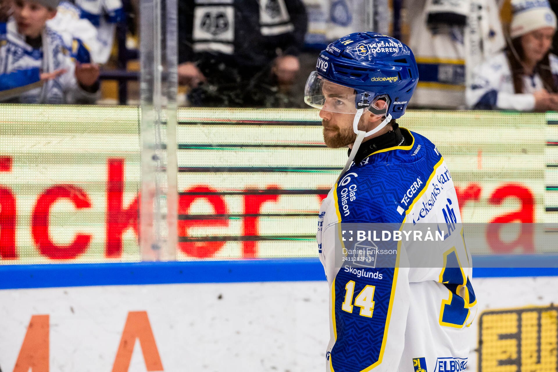 Leksands Oskar Lang utsedd till matchens krigare