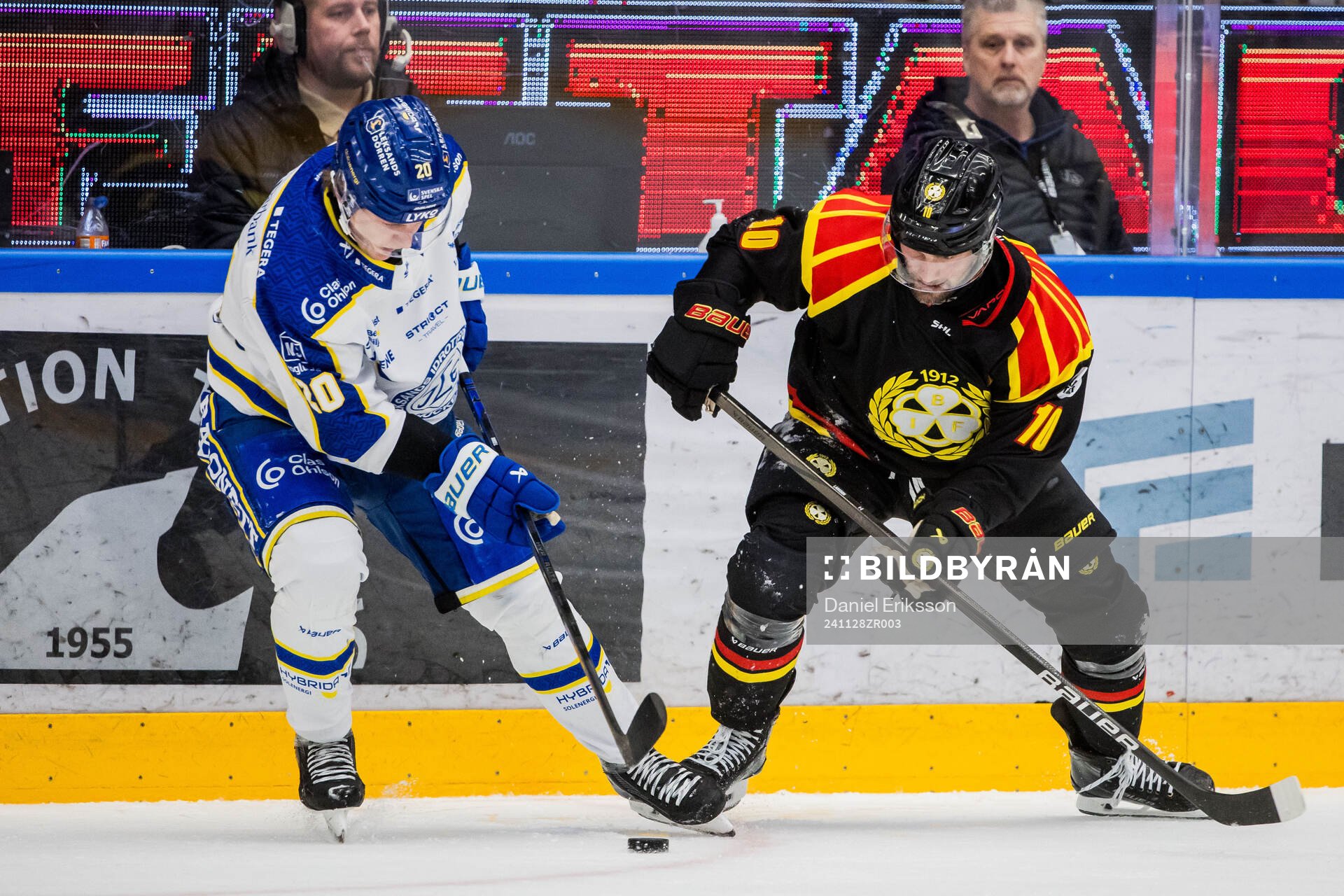Leksands Axel Rindell och Brynäs Johan Larsson