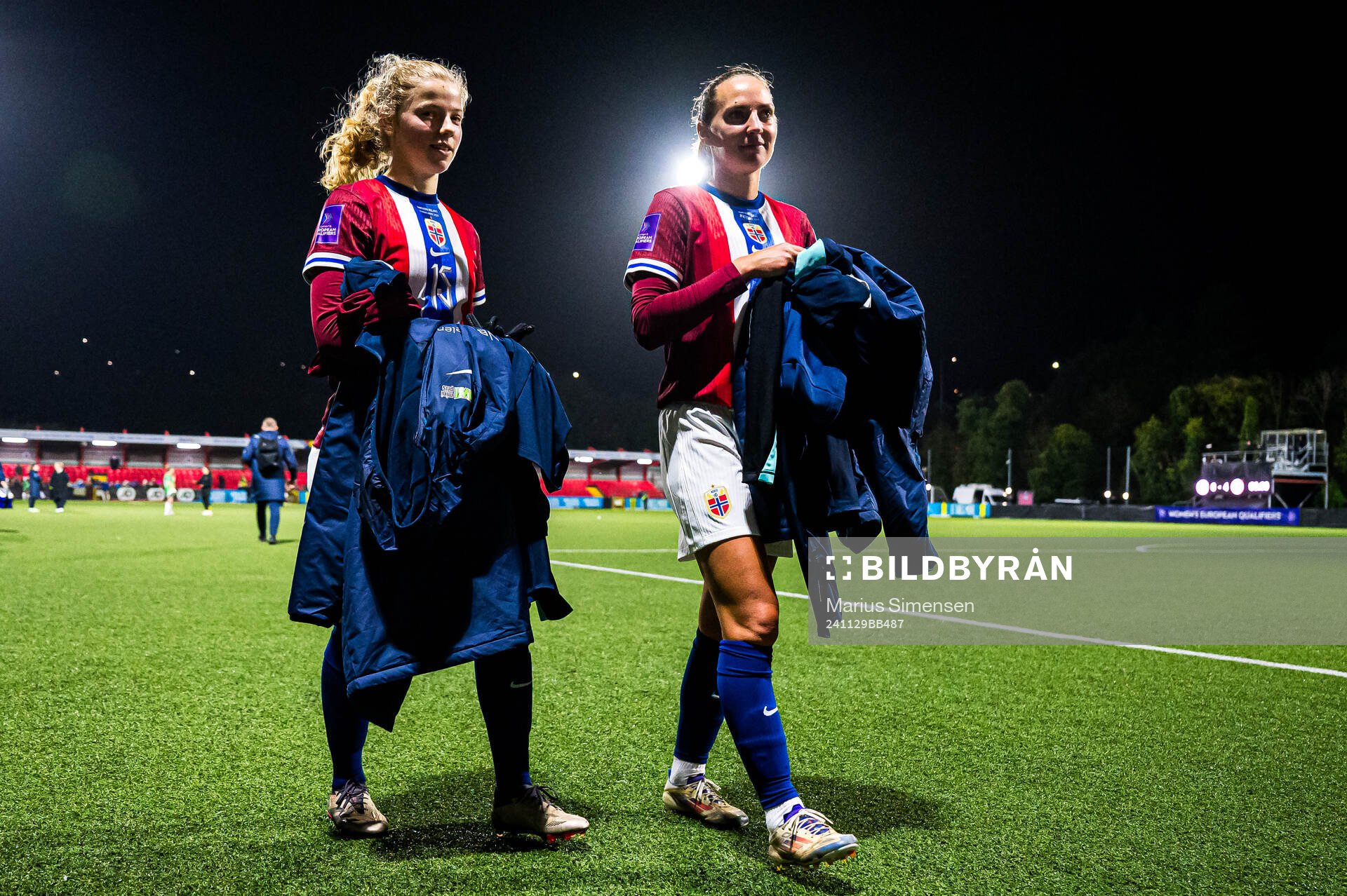 Justine Kielland and Marit Bratberg Lund of Norway