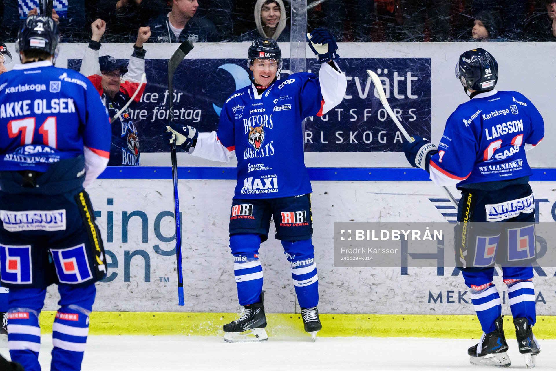 Karlskogas Hampus Plato jublar