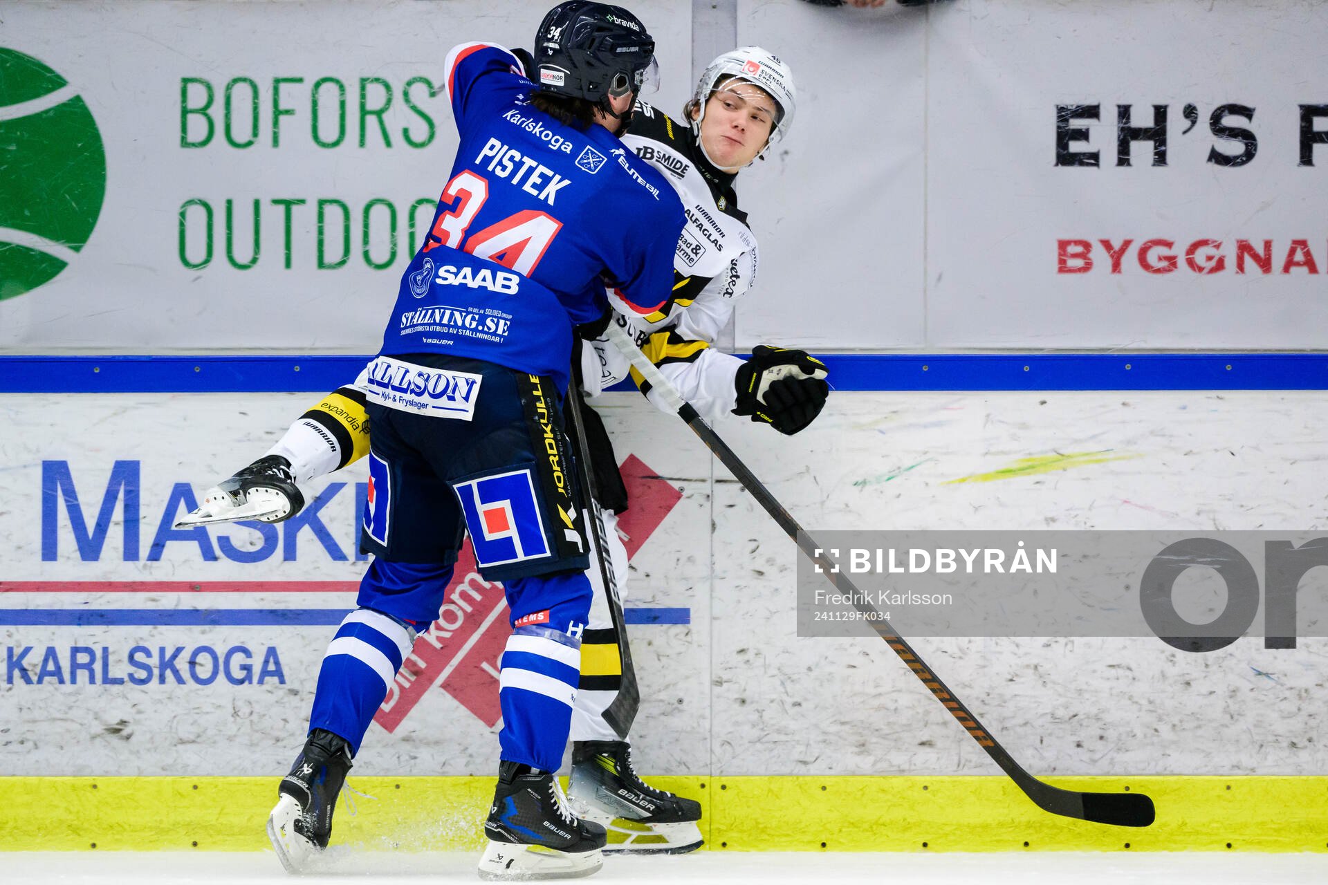 Karlskogas Theodor Pistek och Västerås Svante Sjödin