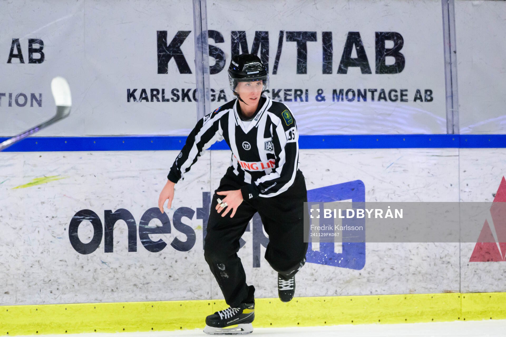 Linjedomare Anna Hammar