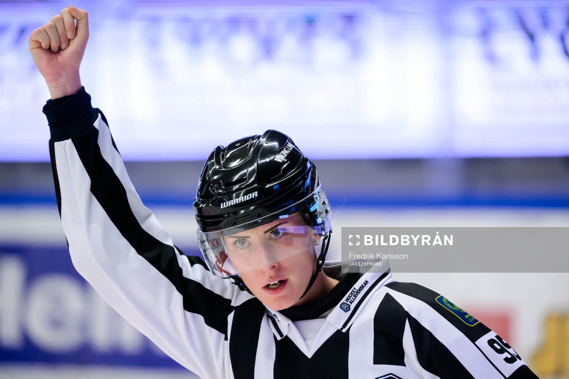 Linjedomare Anna Hammar