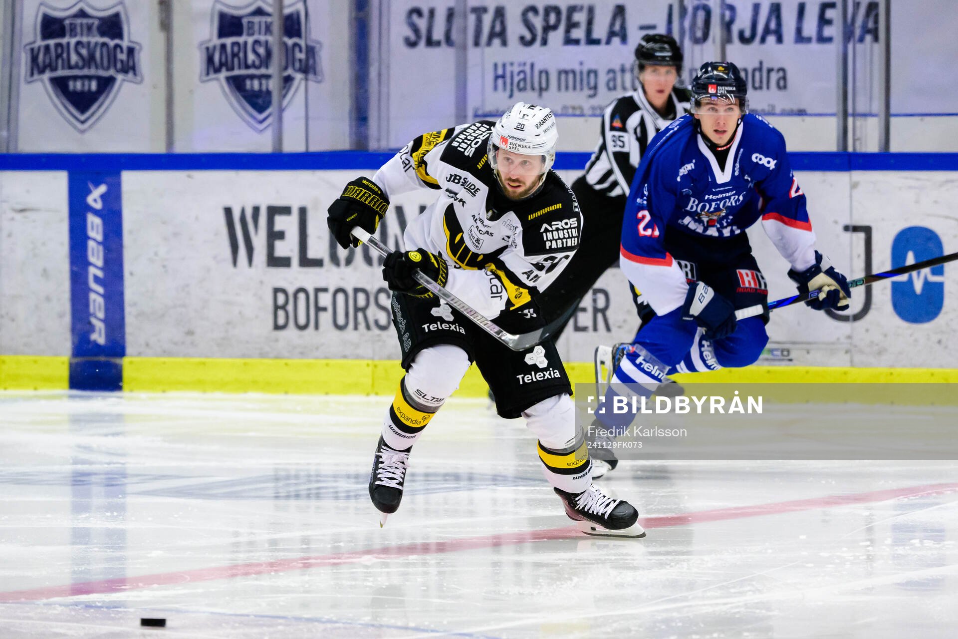 Västerås Erik Flood och Karlskogas Tobias Sjökvist