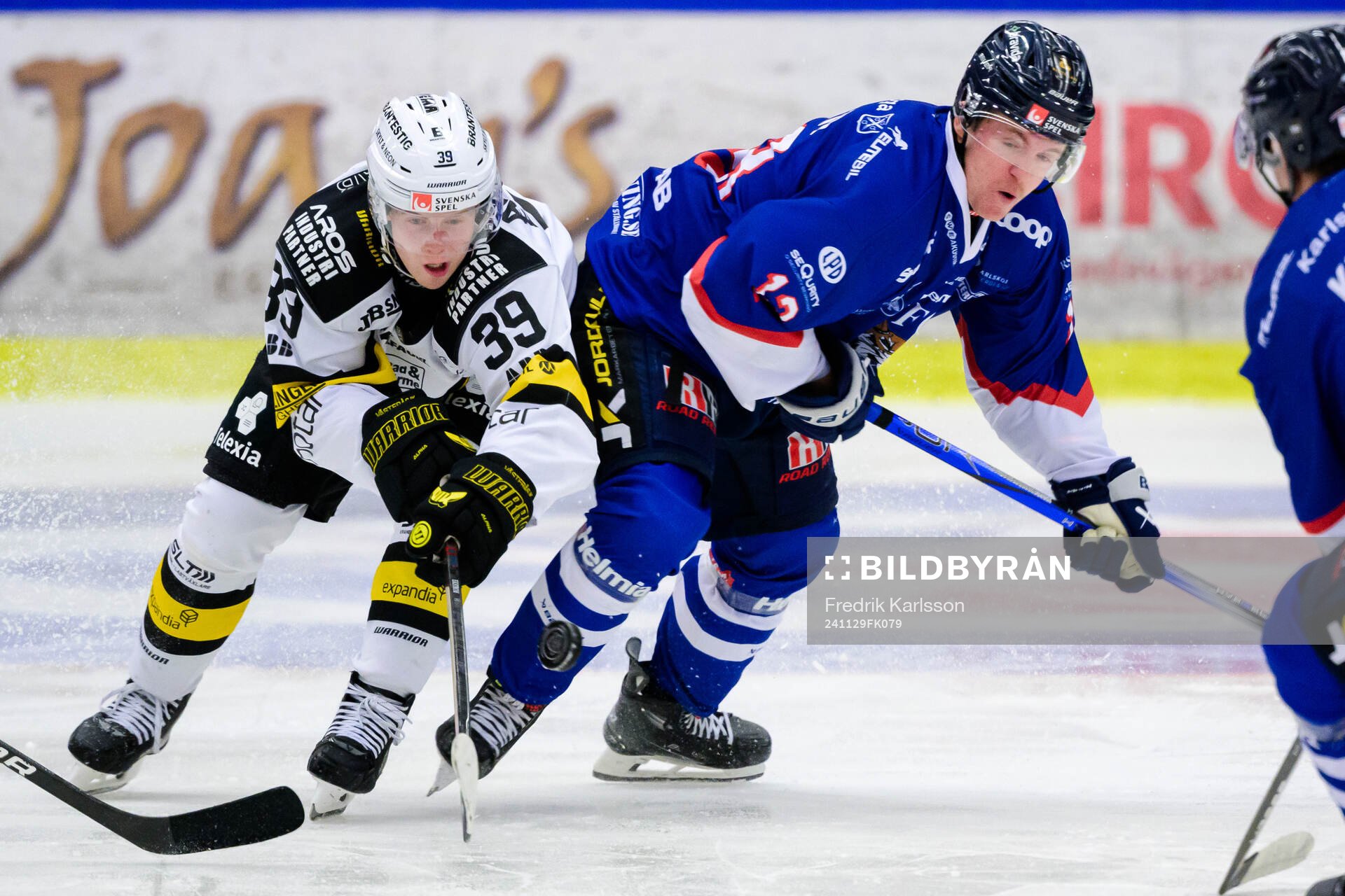 Västerås Elias Ekström och Karlskogas Hampus Plato