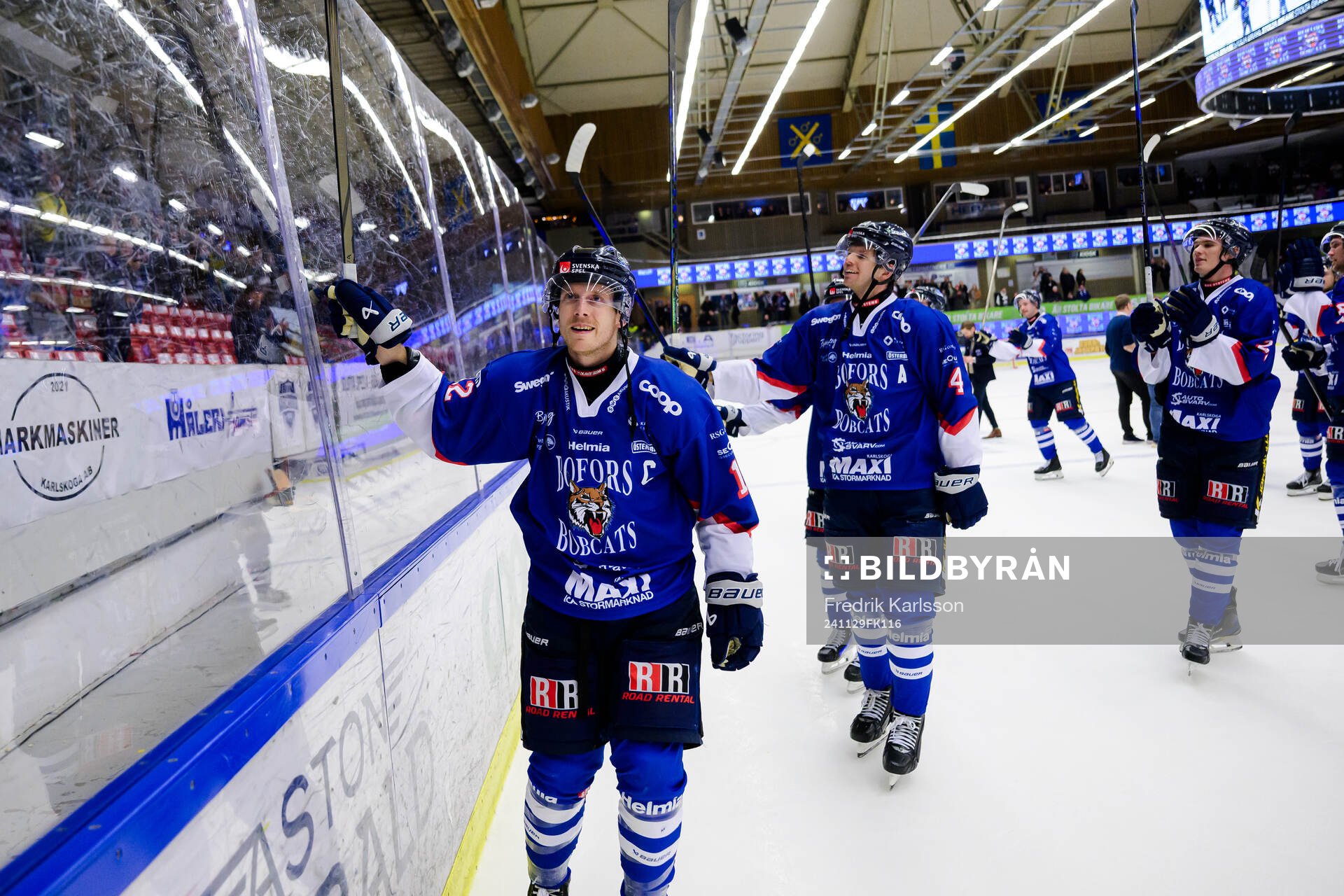 Karlskogas Gustaf Thorell jublar