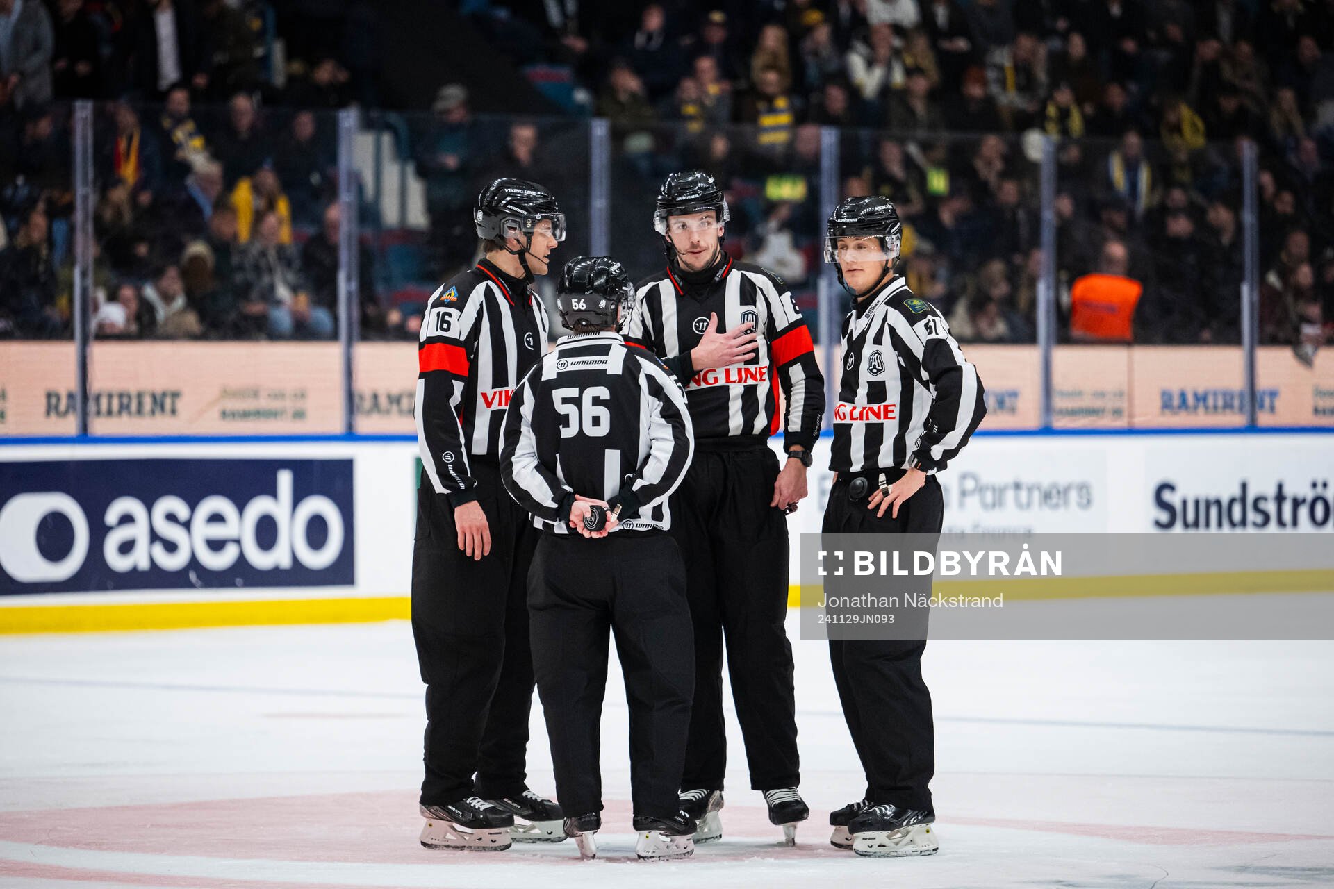 Domare Carl von Sivers, Domare Oscar Niklasson, Linjedomare
