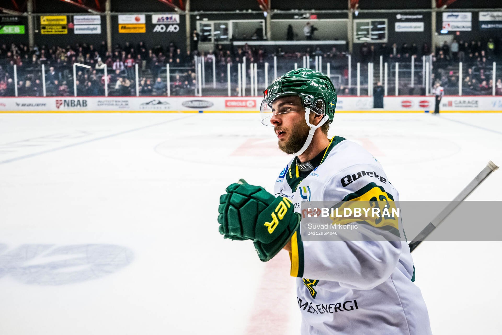 Björklövens Jacob Olofsson jublar