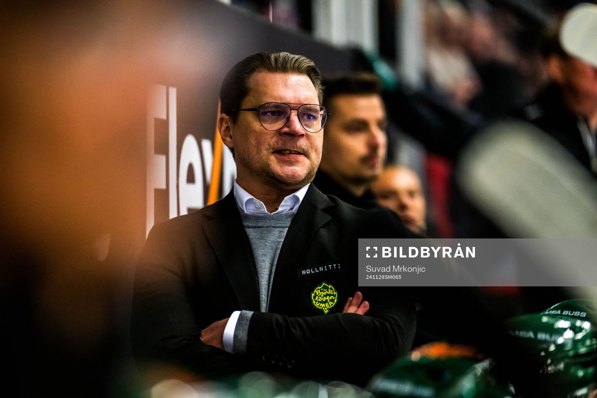 Björklövens tränare Björn Hellkvist