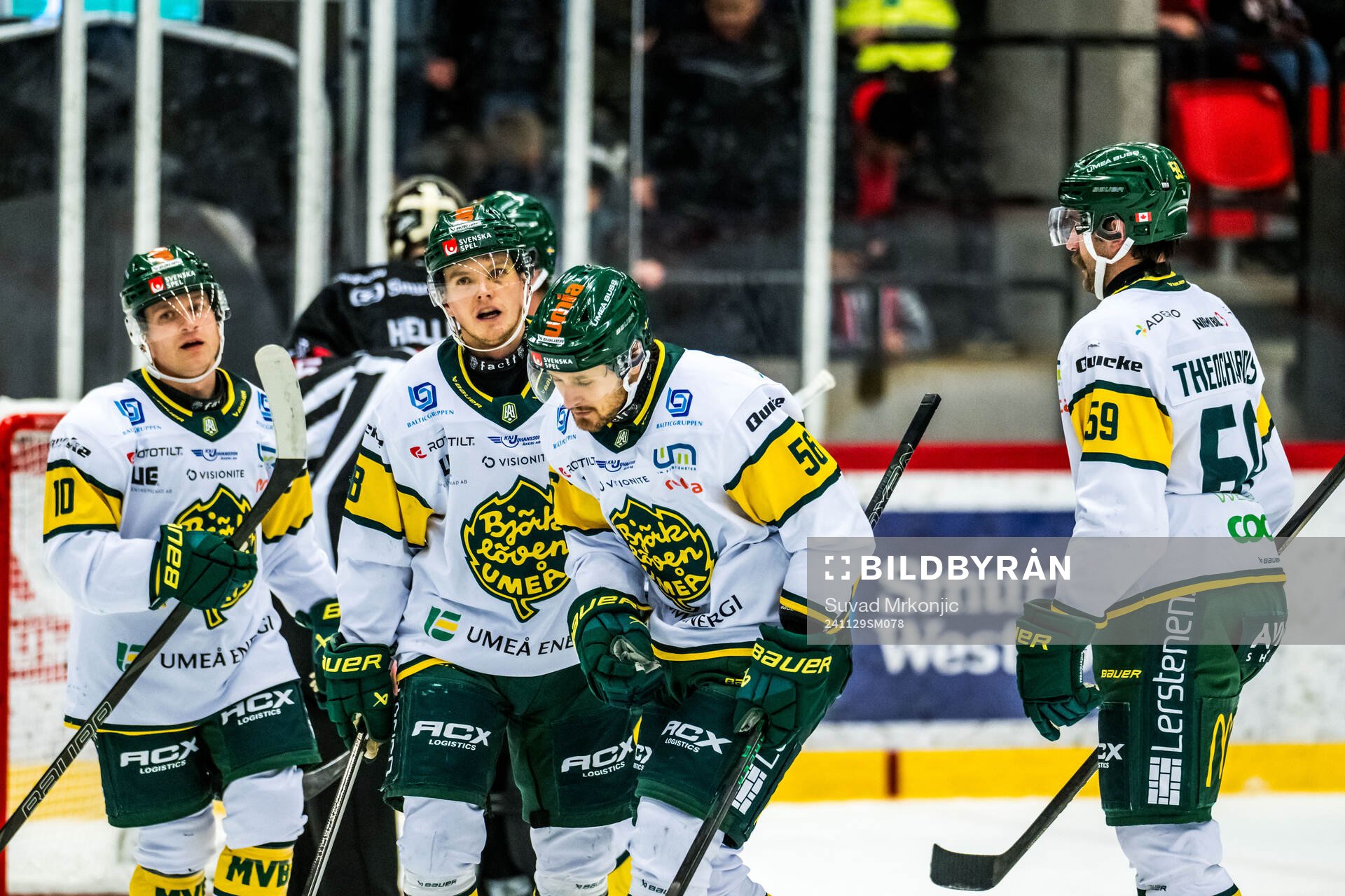 Björklövens Fredrik Forsberg jublar