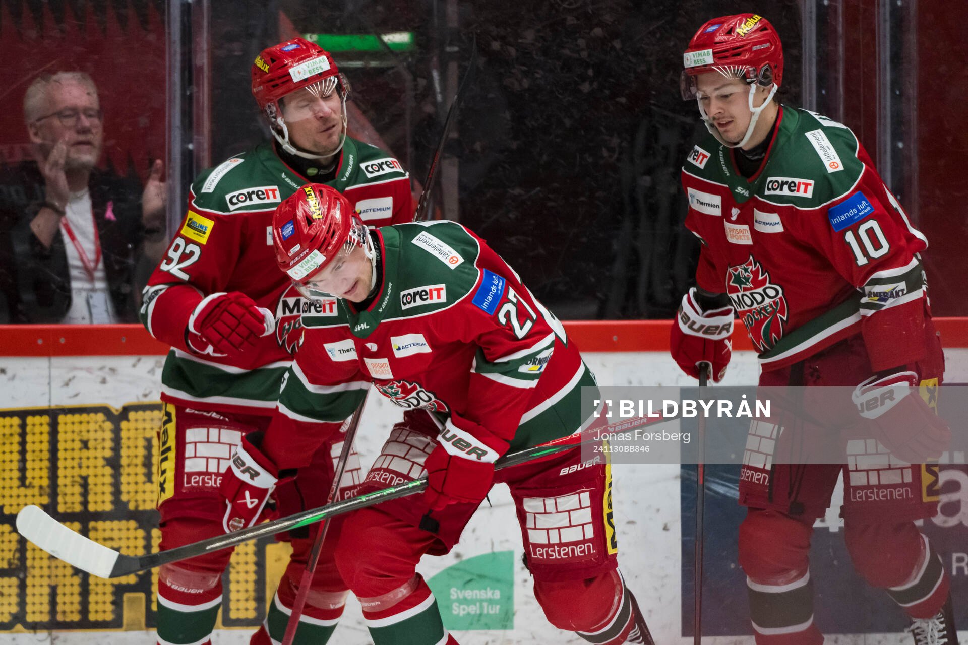 Modos Mattias Norlinder, Jesper Olofsson och Sampo Ranta