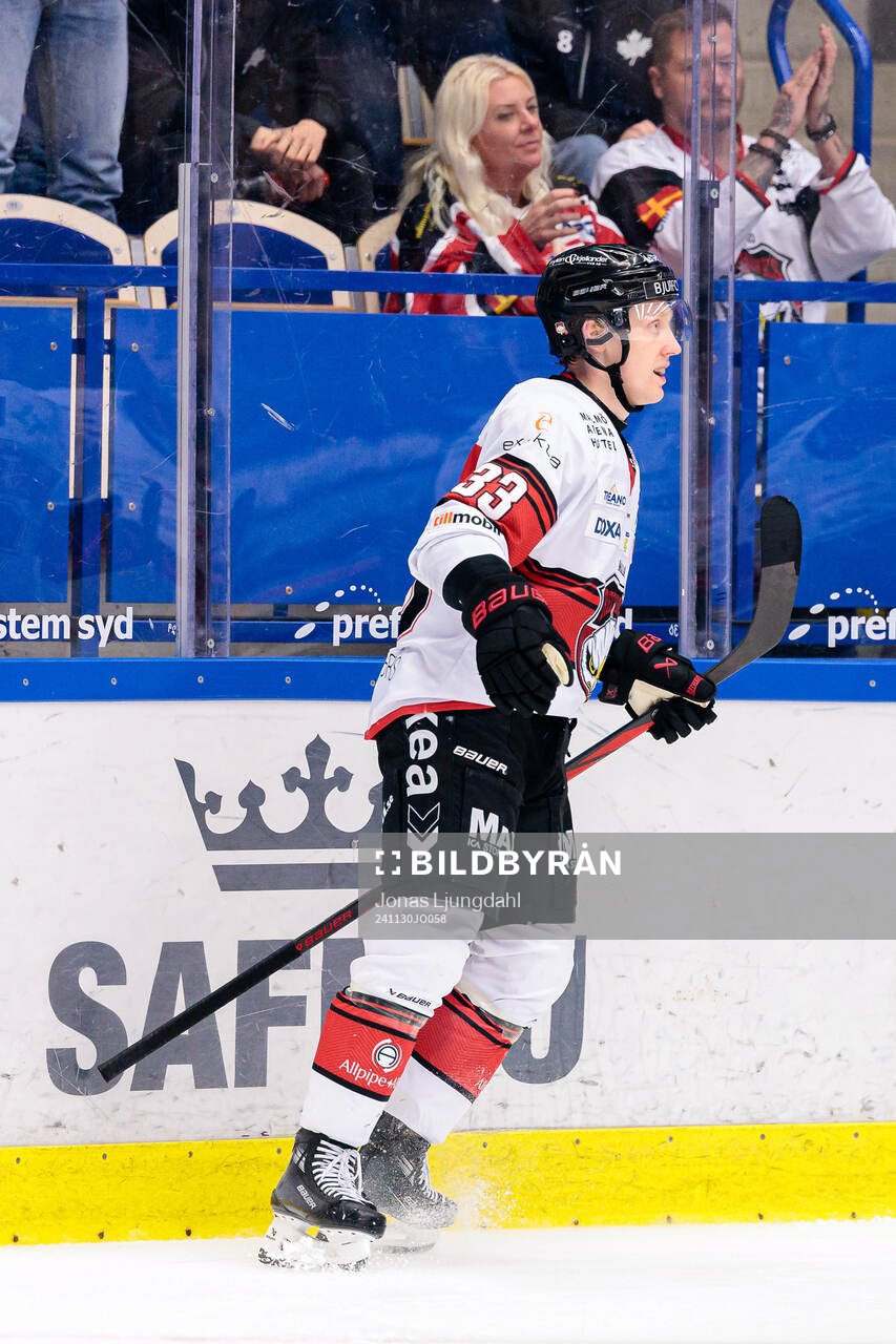 Malmö Redhawks Lassi Thomson jublar