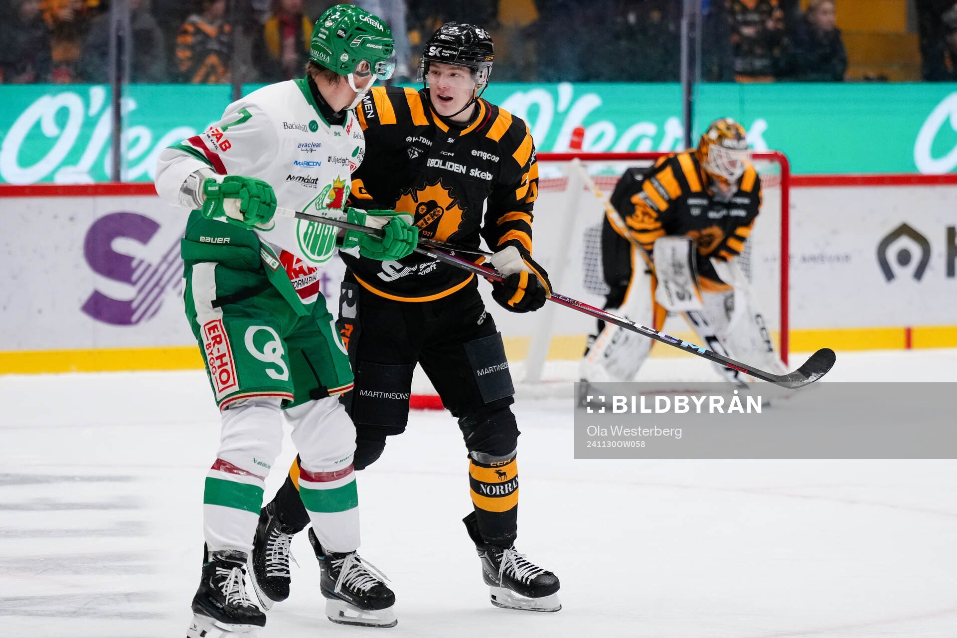 Rögles Carter Ashton och Skellefteås Rasmus Bergqvist