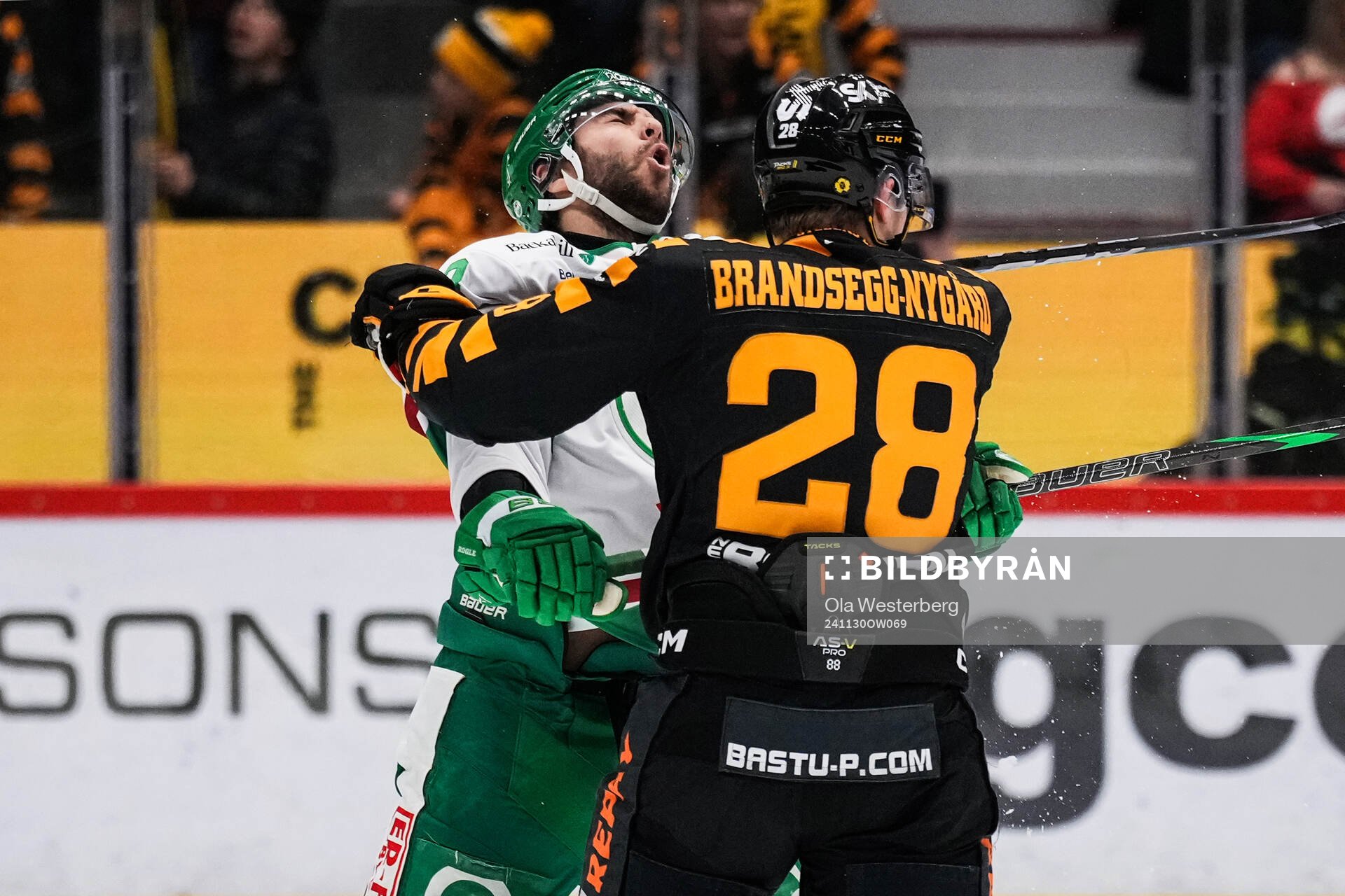 Rögles Josh Dickinson och Skellefteås Michael