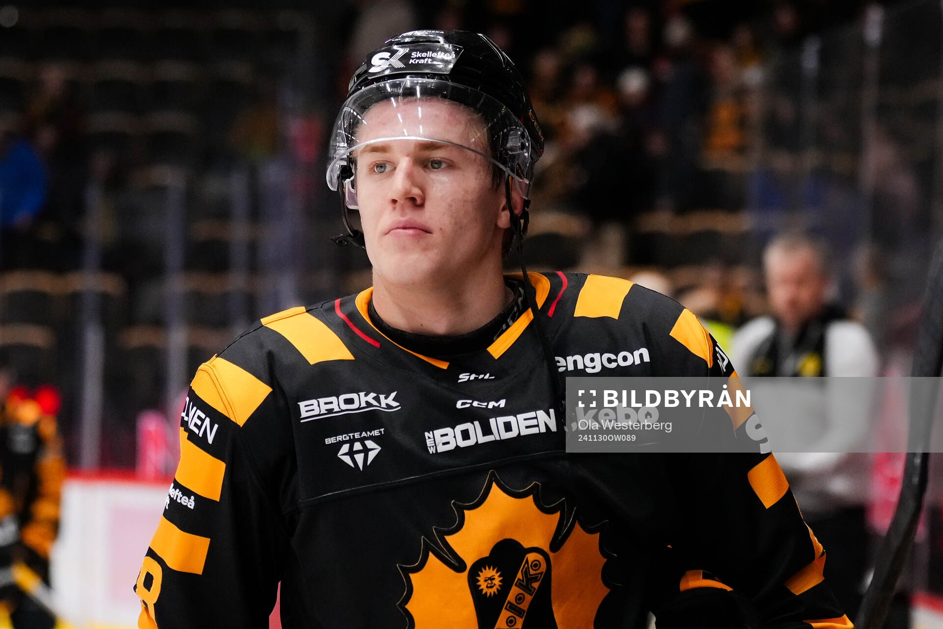 Skellefteås Michael Brandsegg-Nygård deppar